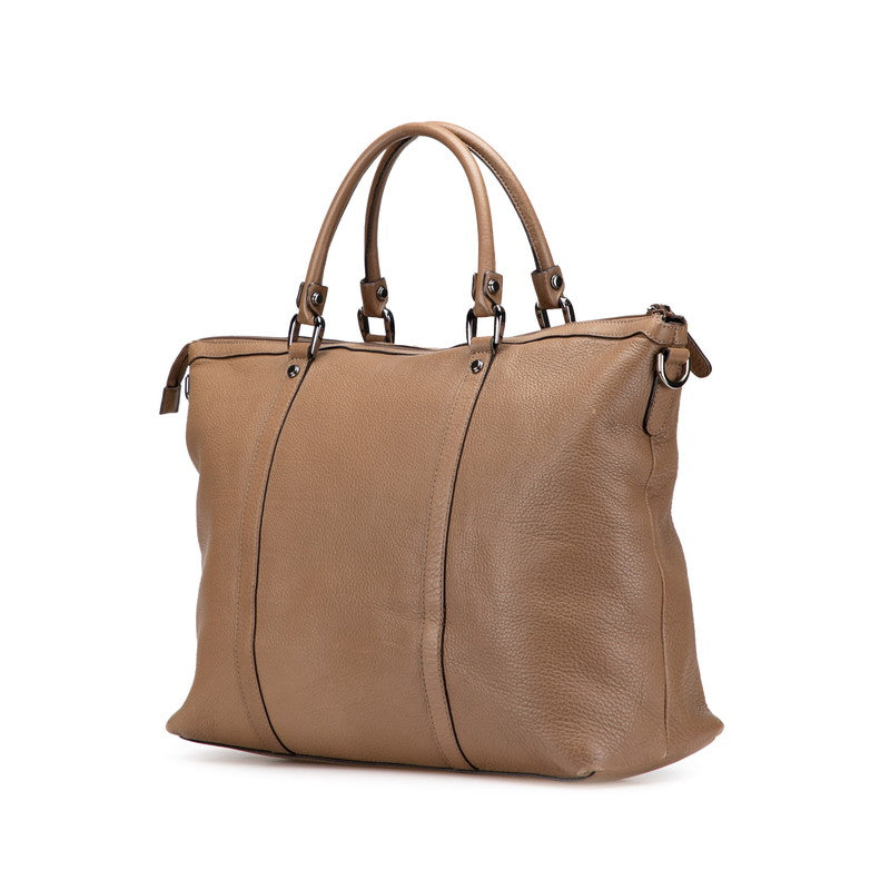 Gucci Interlocking G Leather 2way Bag