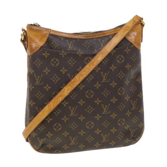 LOUIS VUITTON Monogram Odeon MM Shoulder Bag M56389 LV Auth ki2684