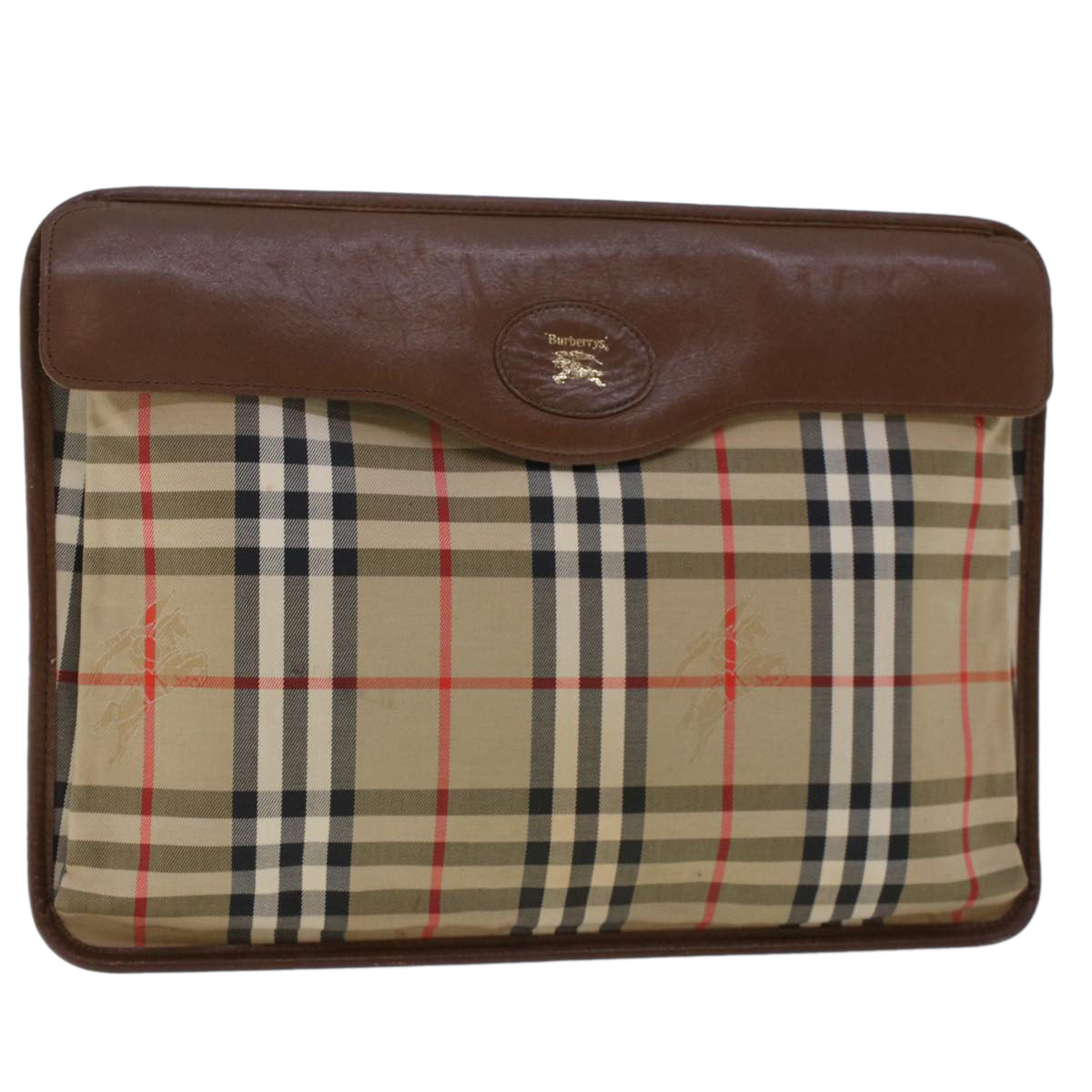 Burberry Check Clutch - Rovelle Bags