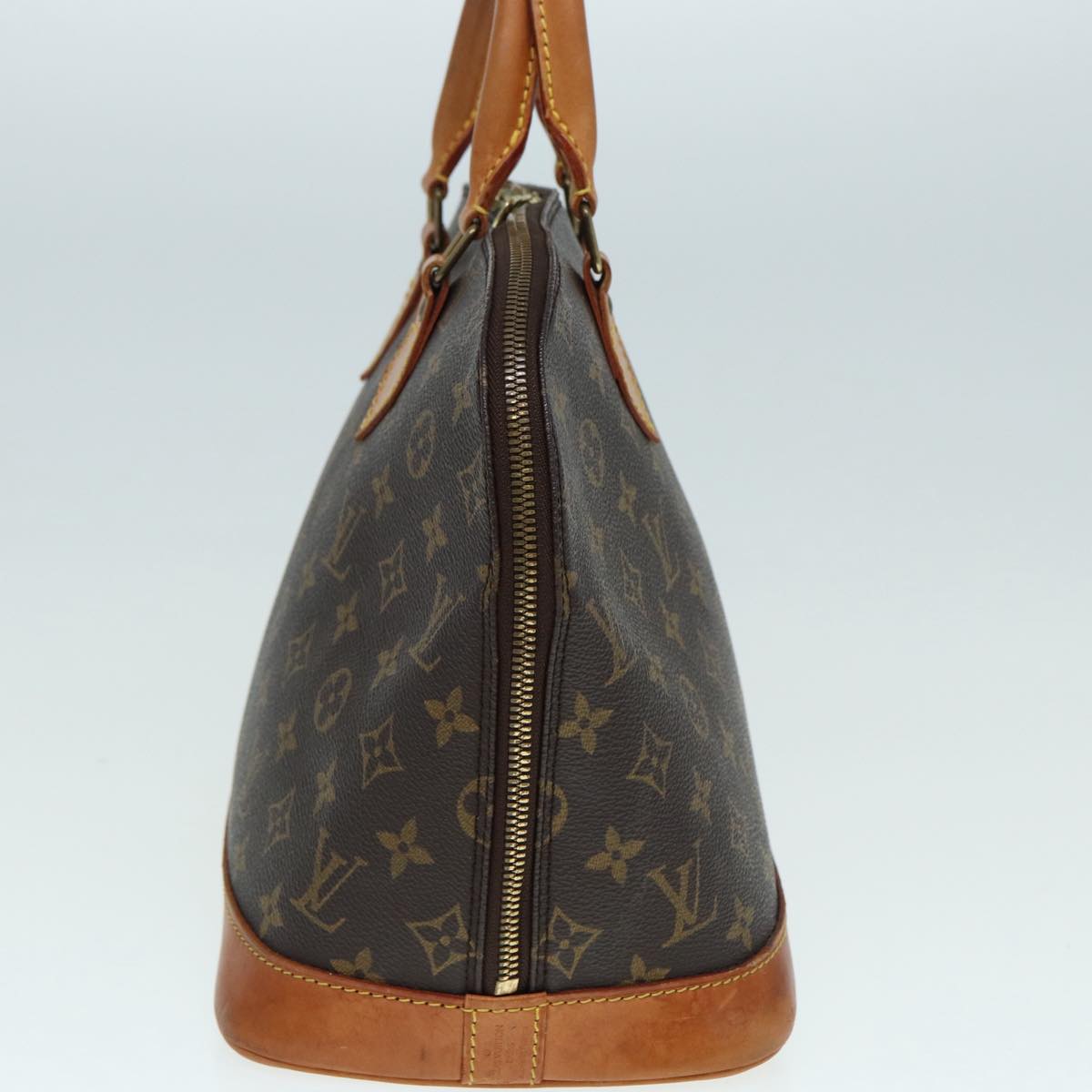 LOUIS VUITTON Monogram Alma Hand Bag M51130 LV Auth ki4811