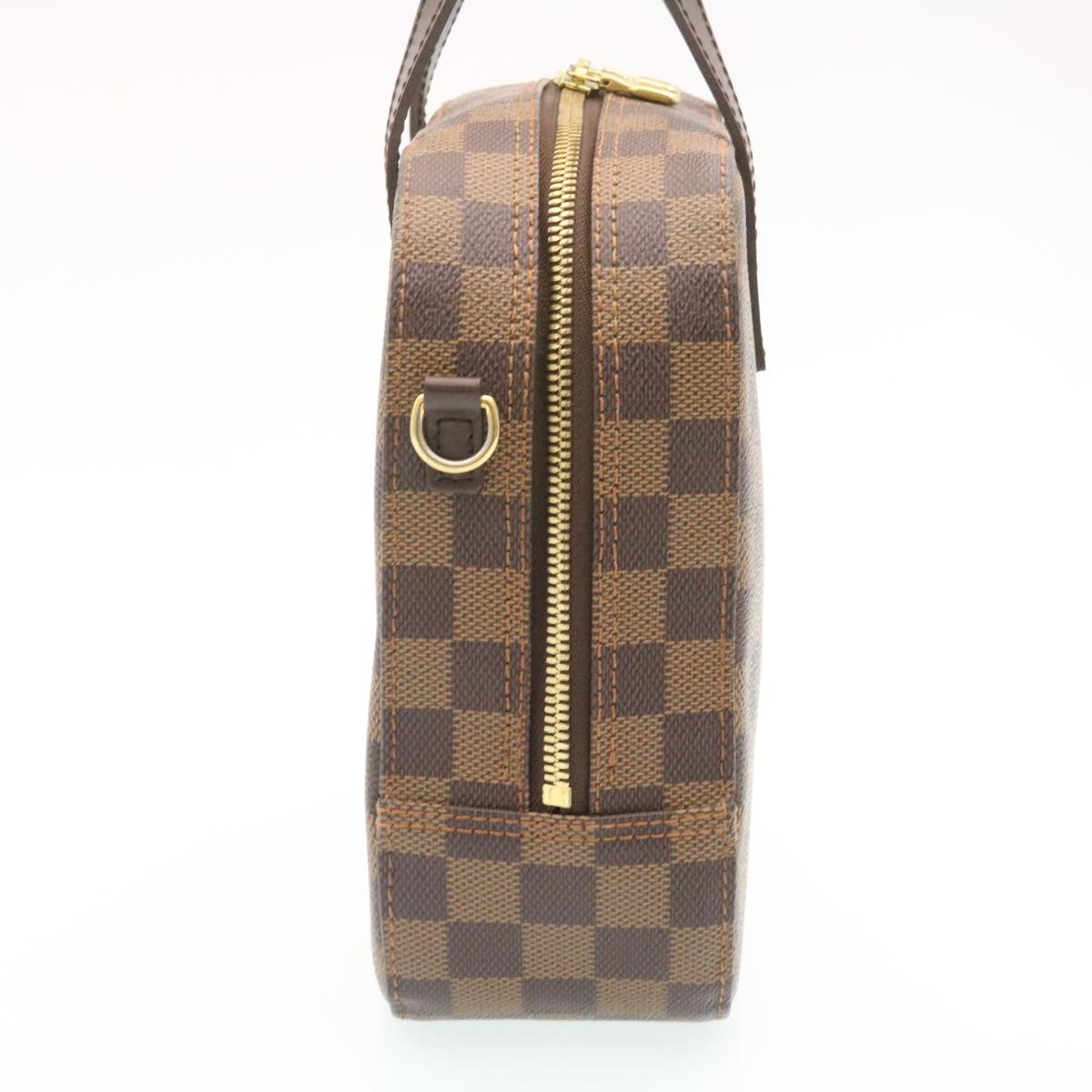 LOUIS VUITTON Damier Ebene Spontini Hand Bag SP Order N48021 LV knn072