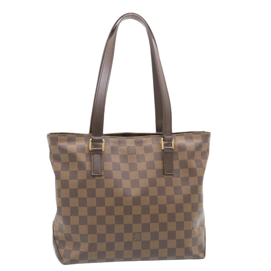 LOUIS VUITTON Damier Ebene Cabas Piano Tote Bag N51187 LV knn074