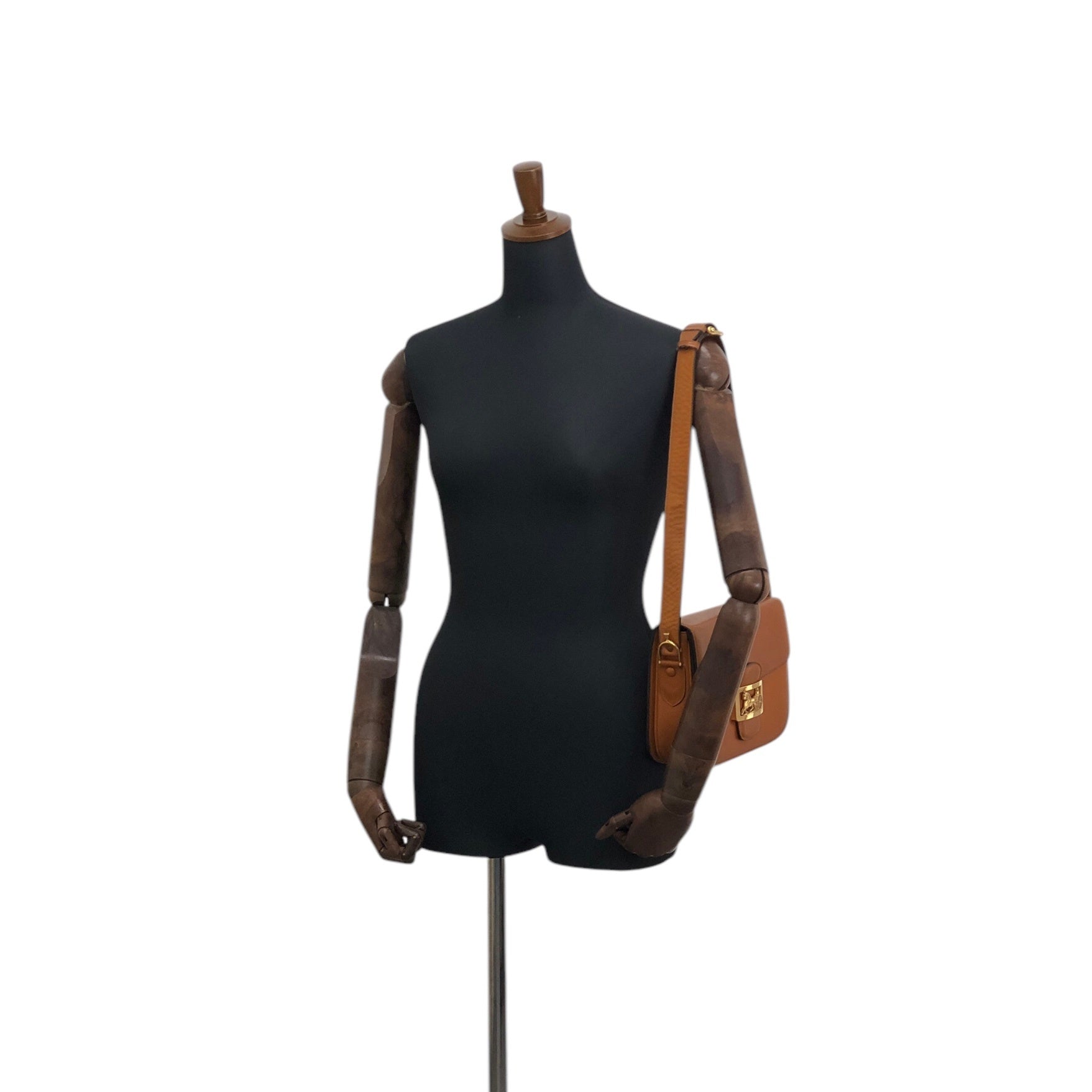 CELINE Horse Carriage Shoulder bag Brown pejihj