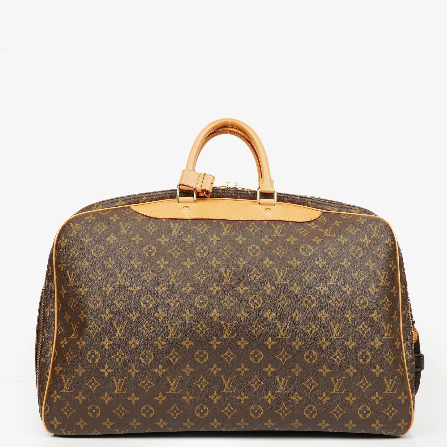 Louis Vuitton Alize 55 Monogram Coated Canvas Travel Bag