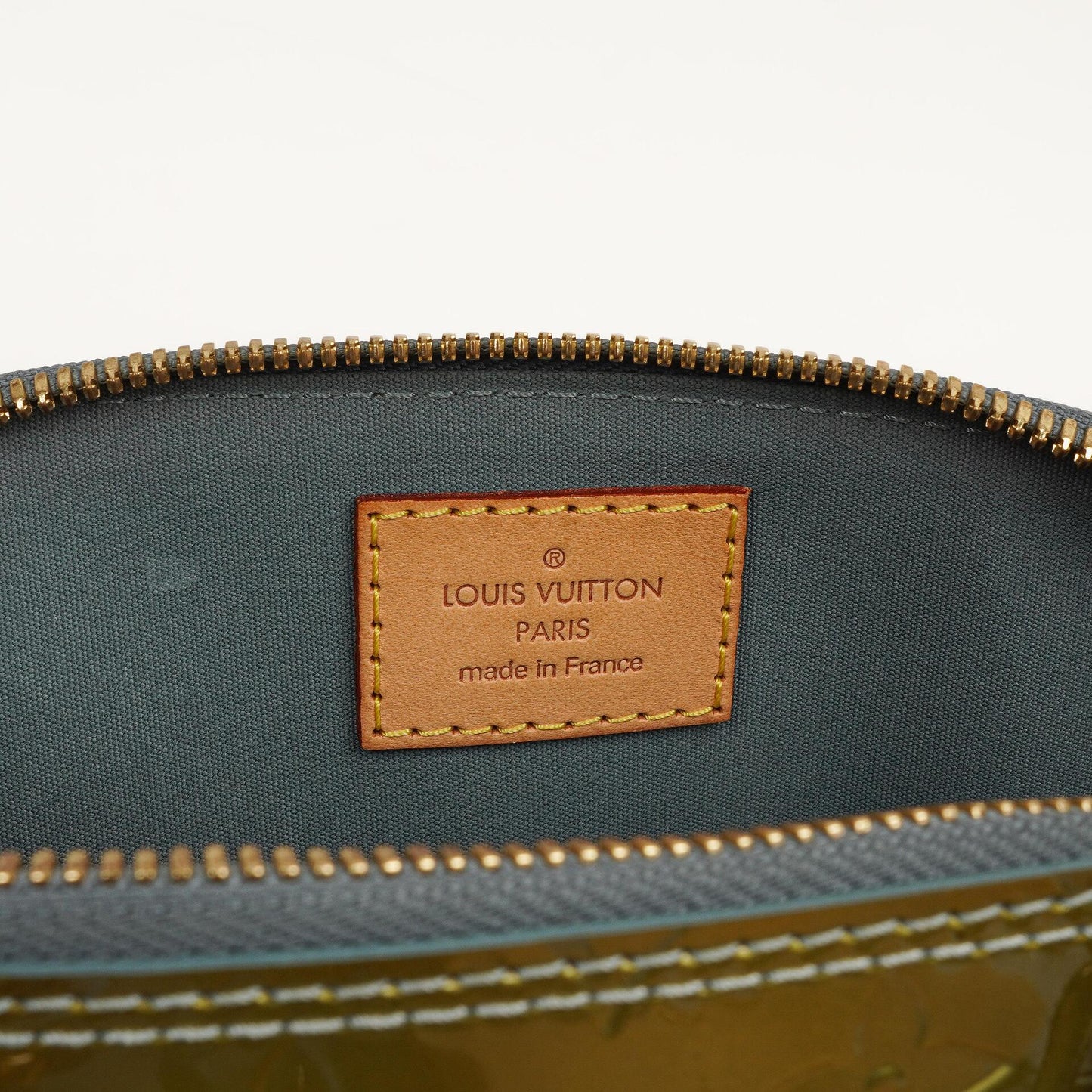 Louis Vuitton Alma BB Givre Monogram Vernis Leather Bag, 2011