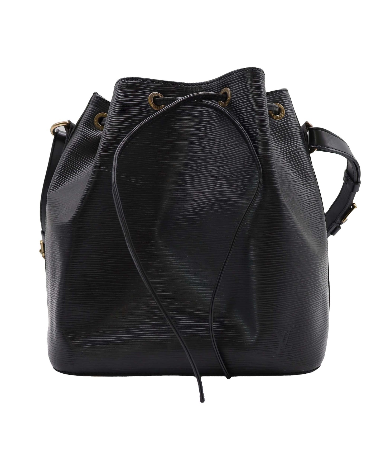 Louis Vuitton Petite Noe Black Epi GHW SKC1987