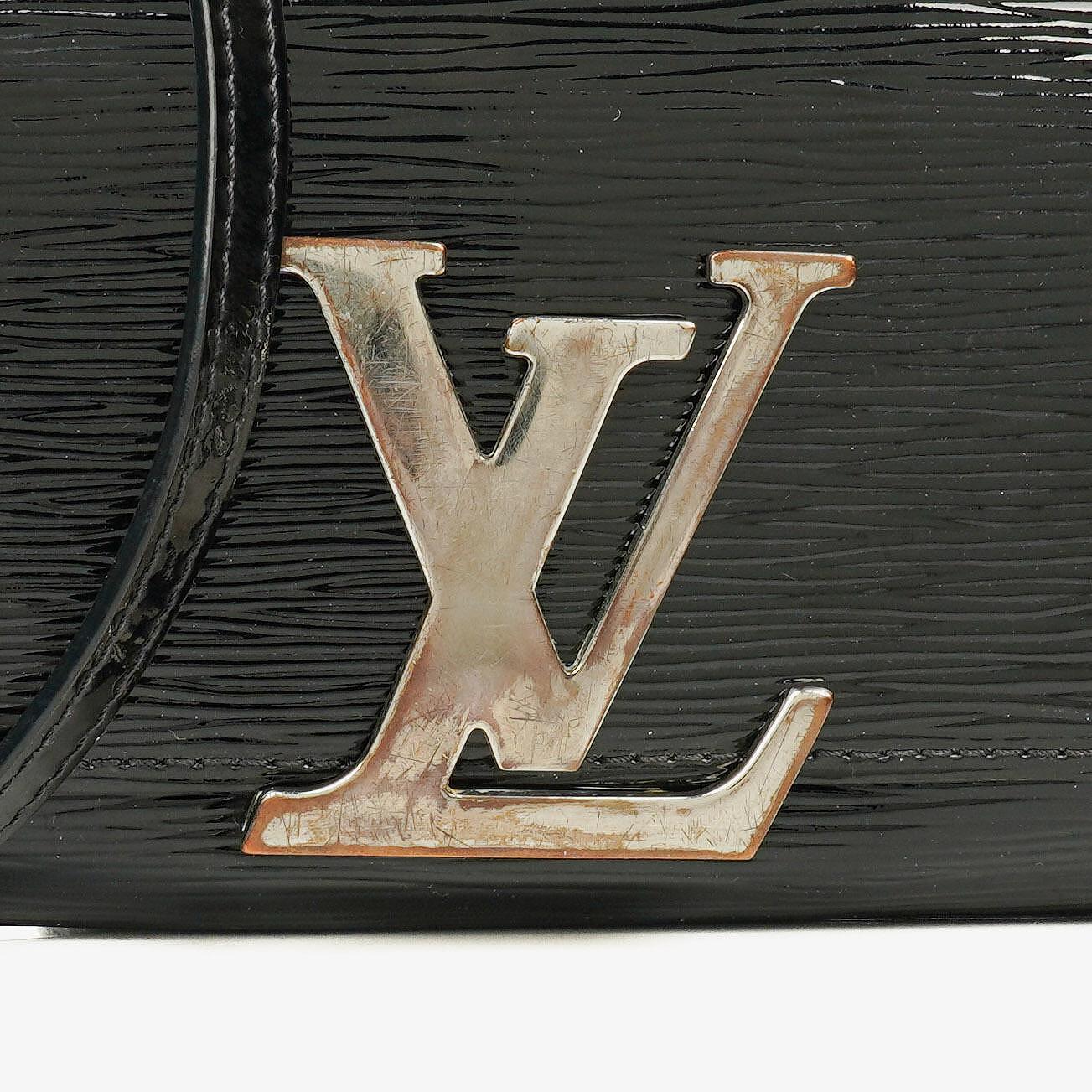 Louis Vuitton Black Electric Epi Leather Louise PM Bag