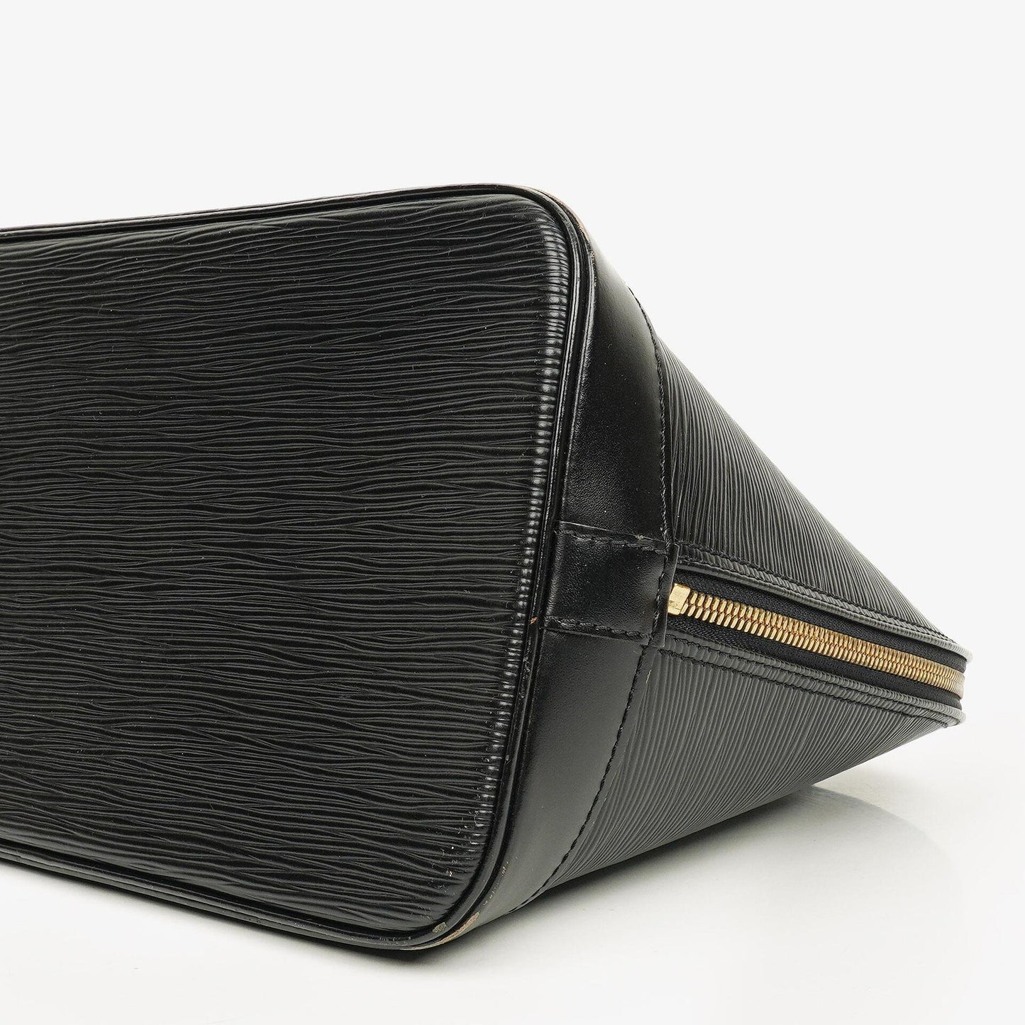 Louis Vuitton Black Epi Leather Alma PM Handbag