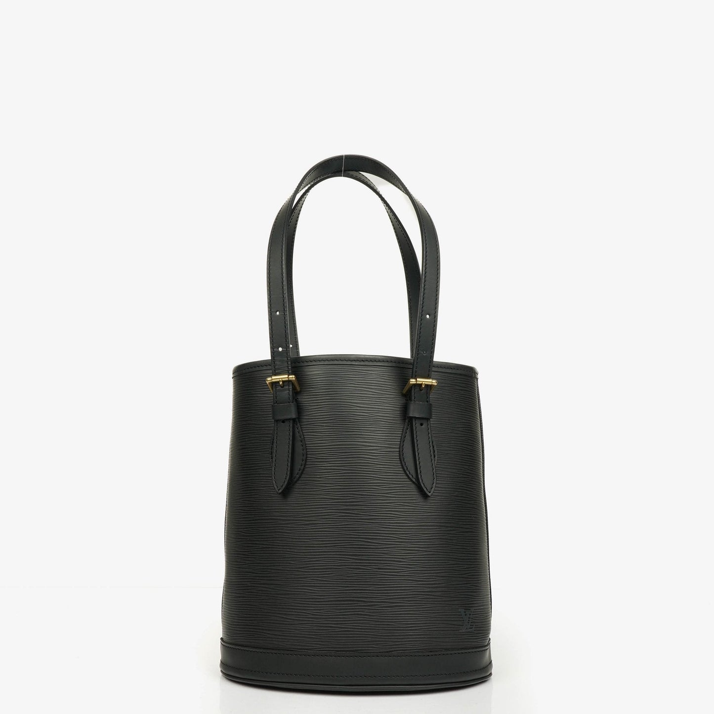 Louis Vuitton Black Epi Leather Petit Bucket Bag