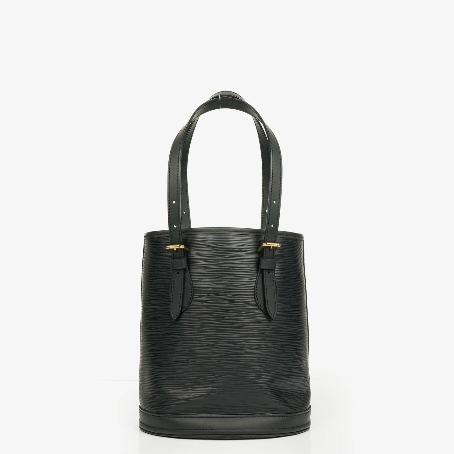 Louis Vuitton Black Epi Leather Petit Bucket Bag