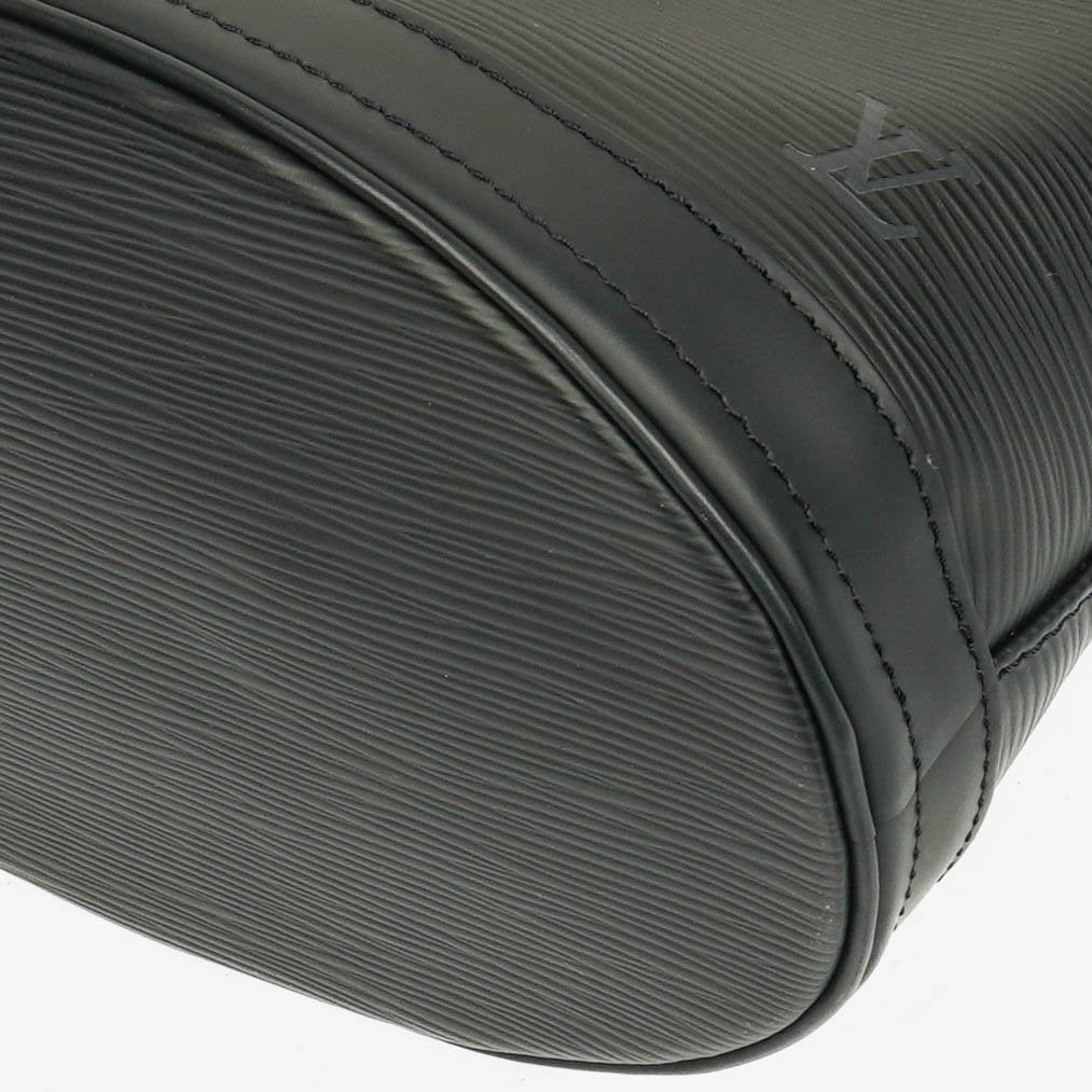 Louis Vuitton Black Epi Leather Petit Bucket Bag