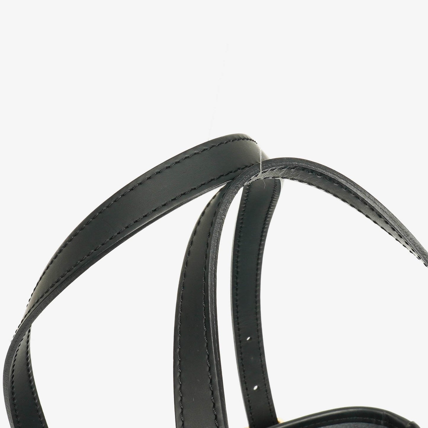 Louis Vuitton Black Epi Leather Petit Bucket Bag