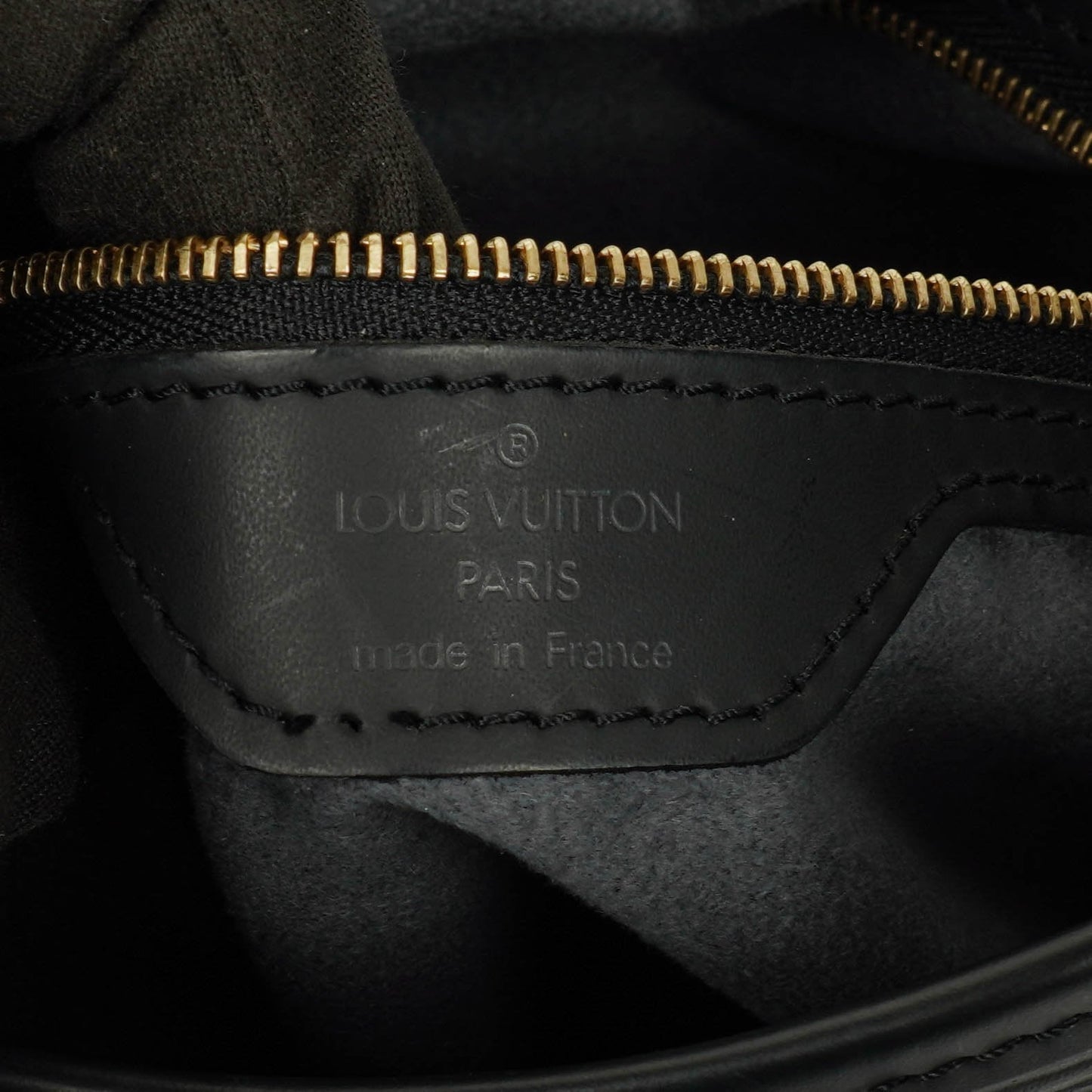 Louis Vuitton Black Epi Leather Petit Bucket Bag