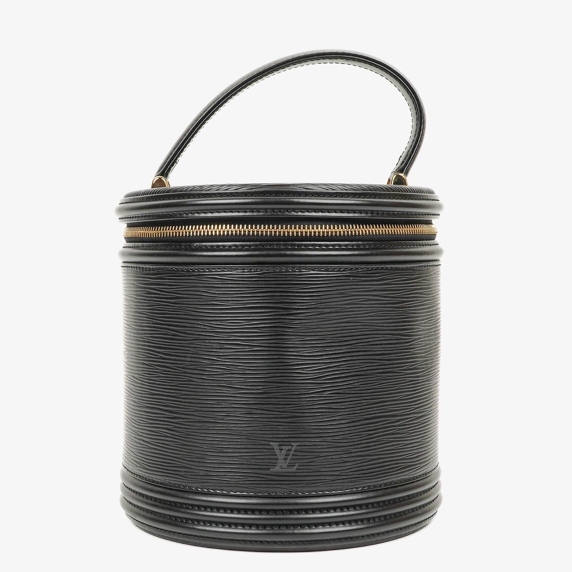 Louis Vuitton Cannes Black EPI Leather Bag