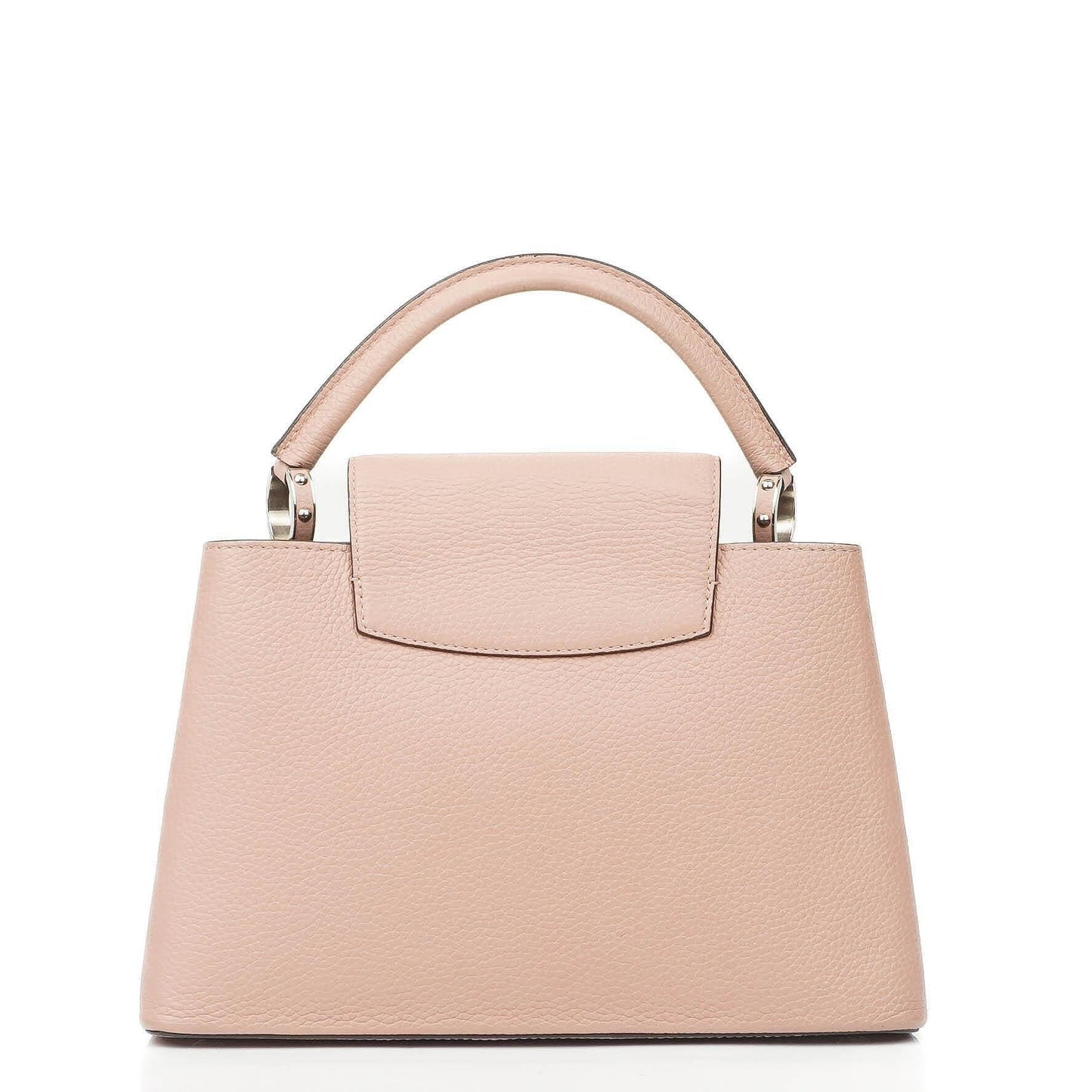 Louis Vuitton Capucines MM Pink Leather Handbag
