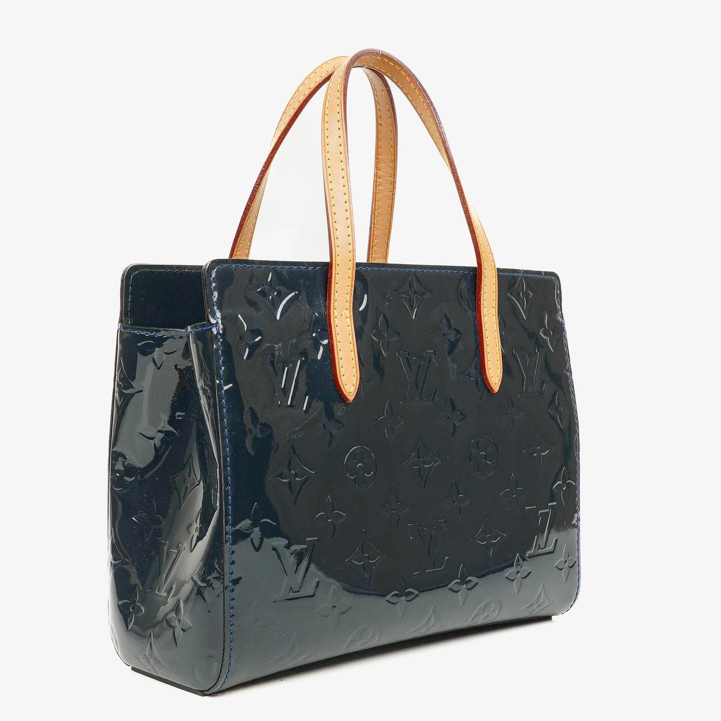 Louis Vuitton Catalina BB Vernis Grand Blue Bag