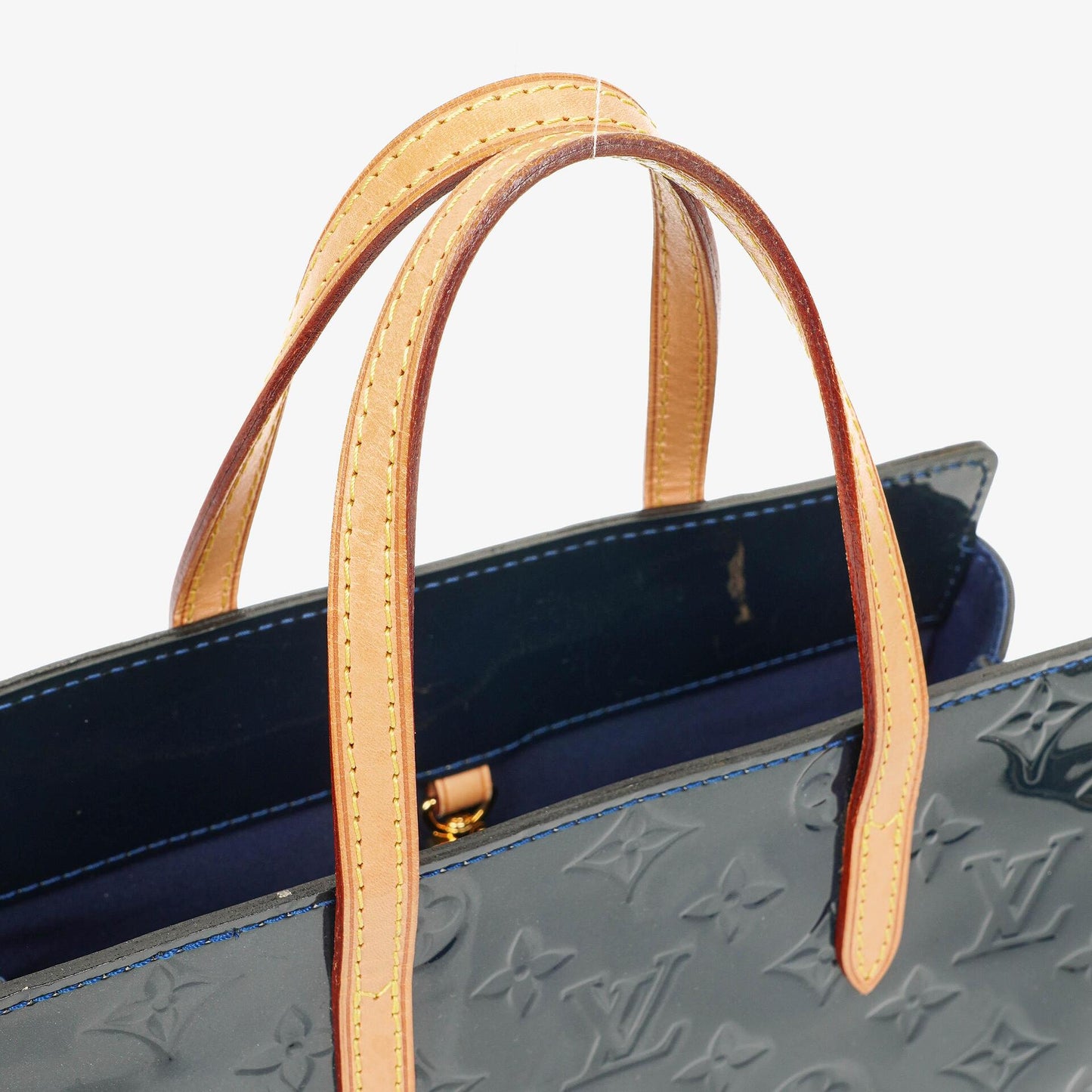 Louis Vuitton Catalina BB Vernis Grand Blue Bag