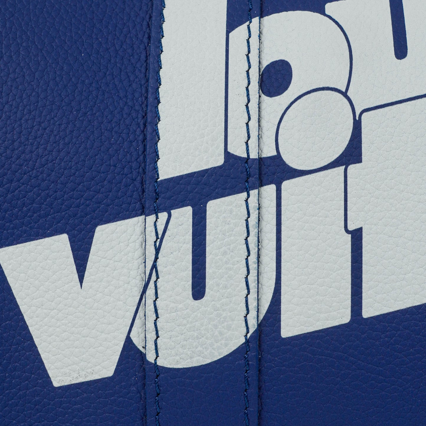 Louis Vuitton City Keepall Everyday In Blue And White Shoulder Bag