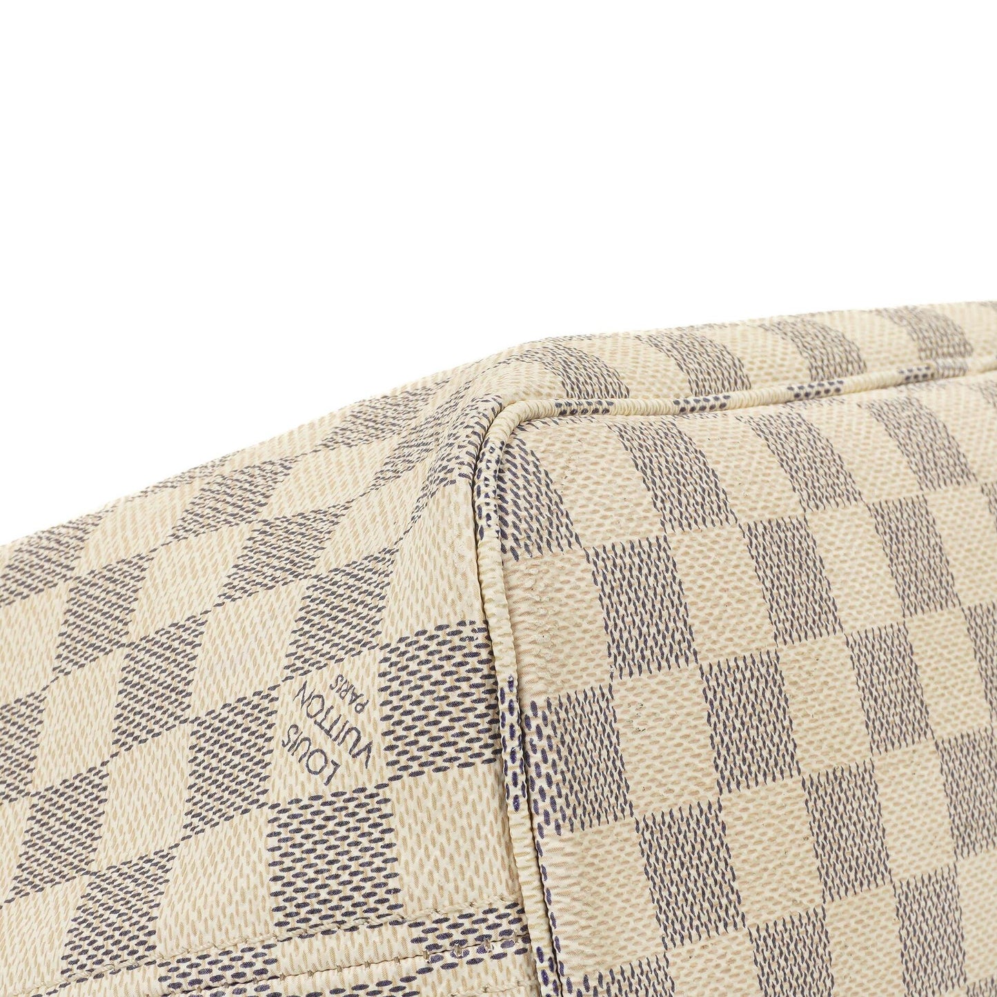 Louis Vuitton Damier Azur Coated Canvas Neverfull PM Tote Bag