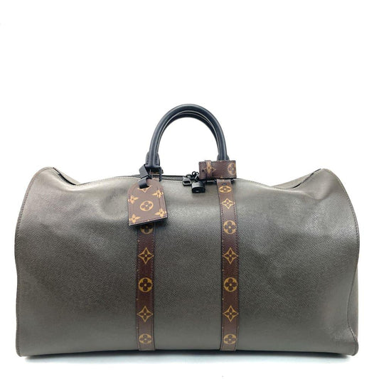 LOUIS VUITTON Keepall 50 Taiga Leather Monogram - Limited Edition