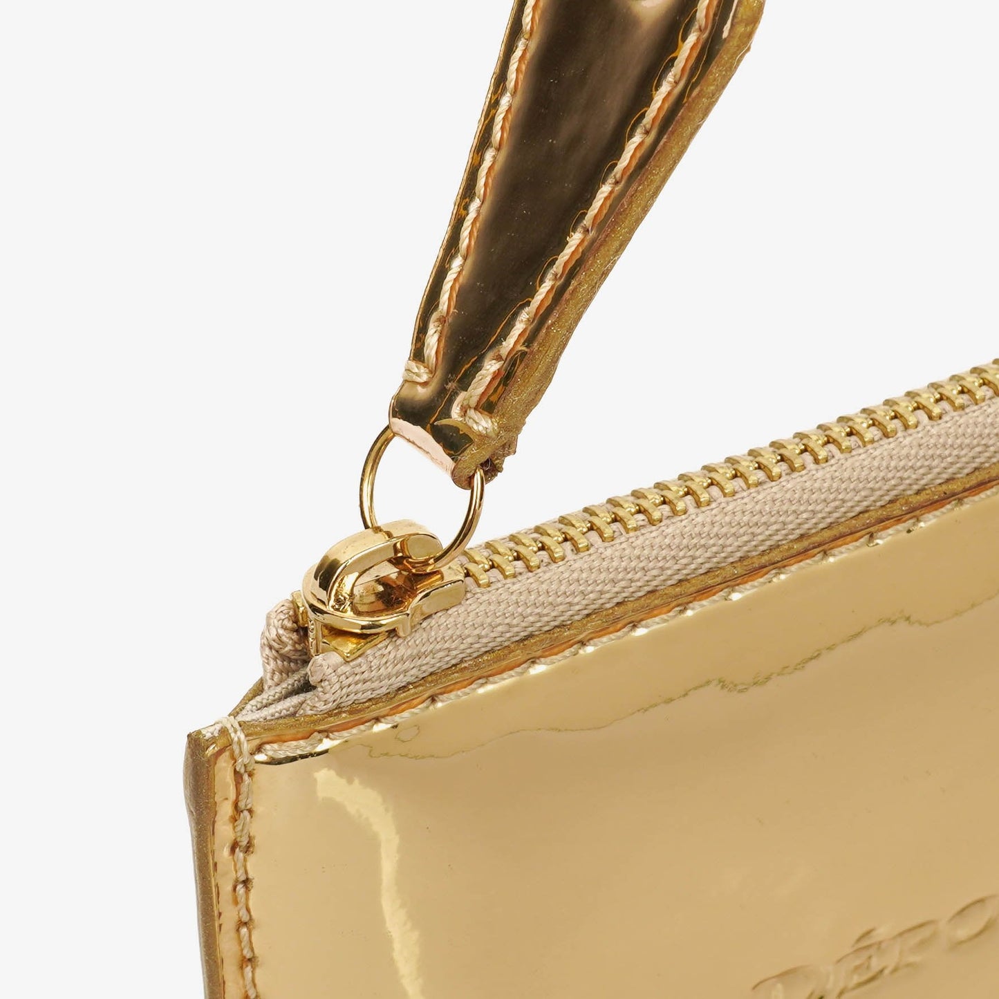 Louis Vuitton Limited Edition Gold Miroir Pochette Bag