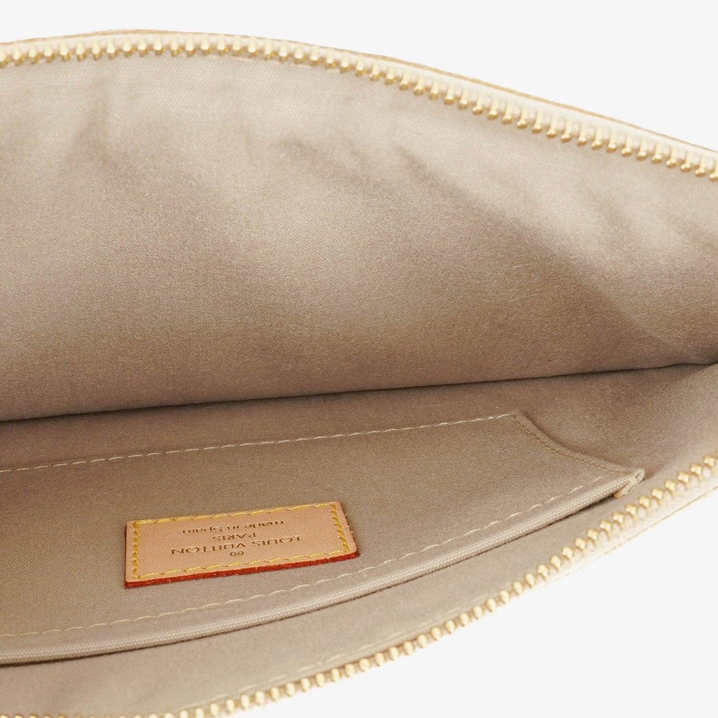 Louis Vuitton Limited Edition Gold Miroir Pochette Bag