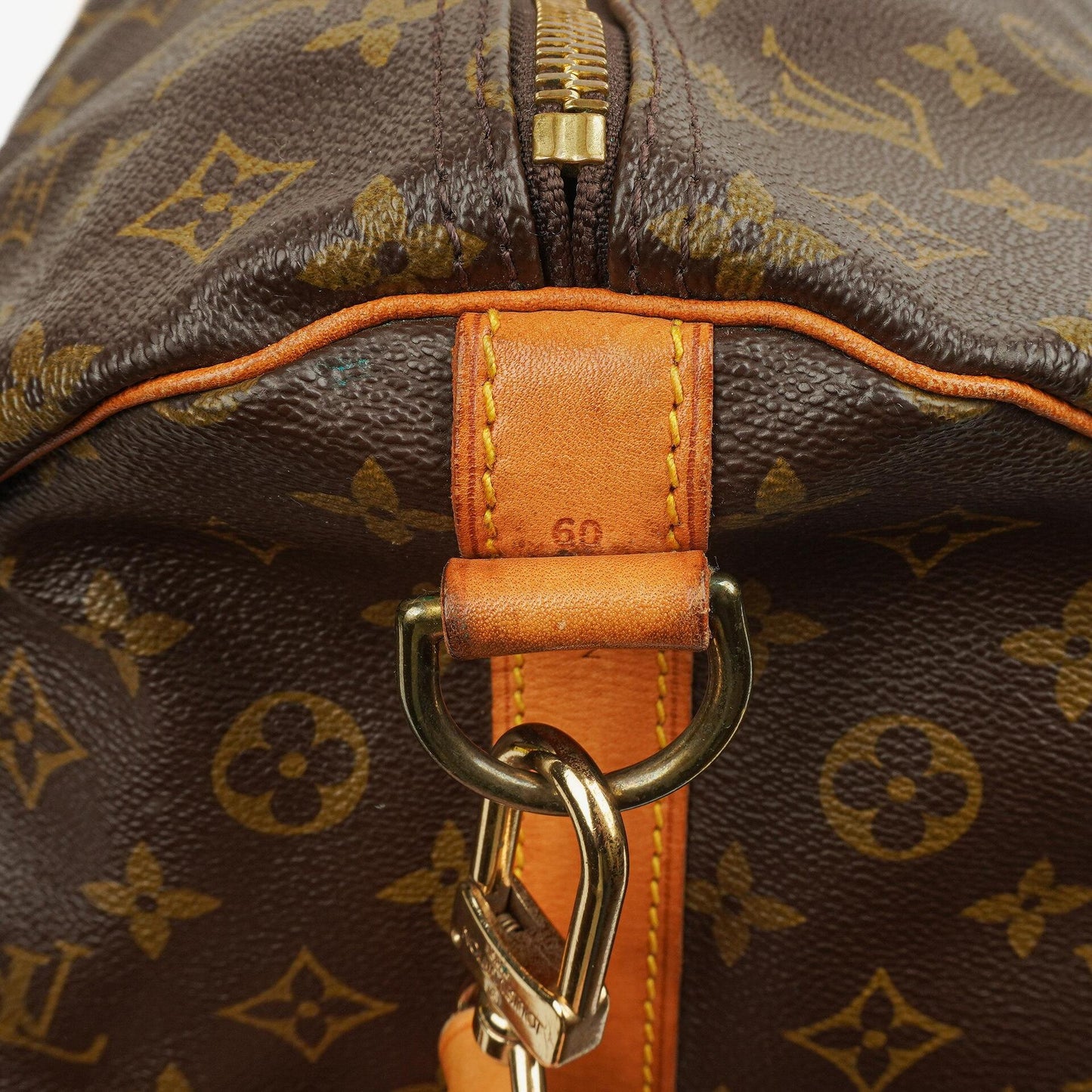 Louis Vuitton Malletier Keepall 60 Bandoulière Monogram Canvas Travel Bag