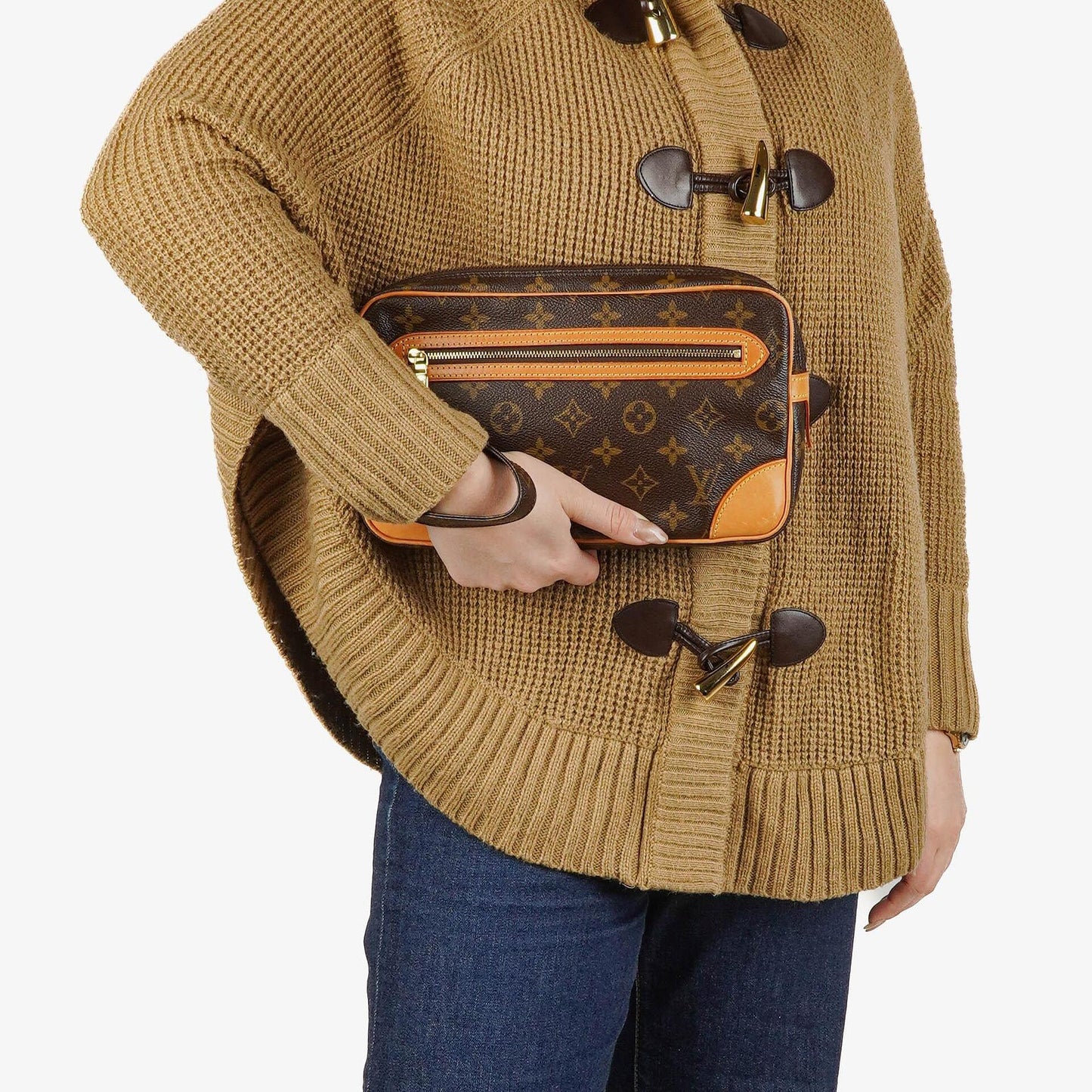 Louis Vuitton Marly Dragonne Monogram Canvas Pouch