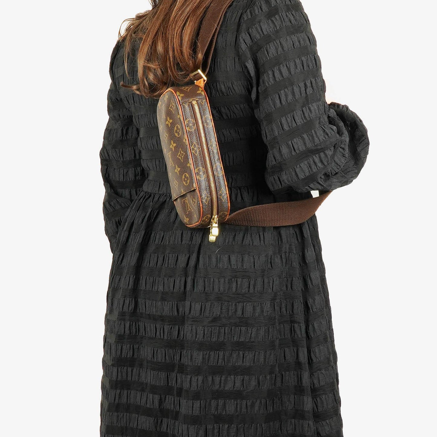 Louis Vuitton Monogram Canvas Pochette Gange Belt Bag