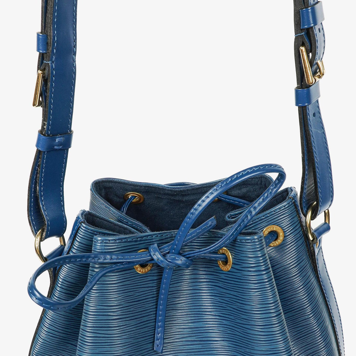 Louis Vuitton Noe Grande GM Blue EPI Leather Shoulder Bag