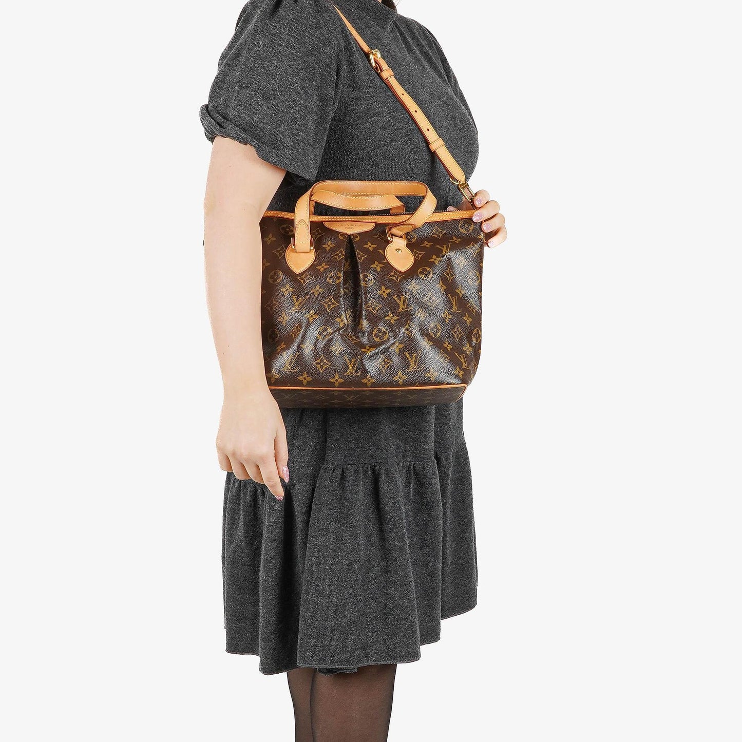Louis Vuitton Palermo PM Monogram Canvas Shoulder Bag
