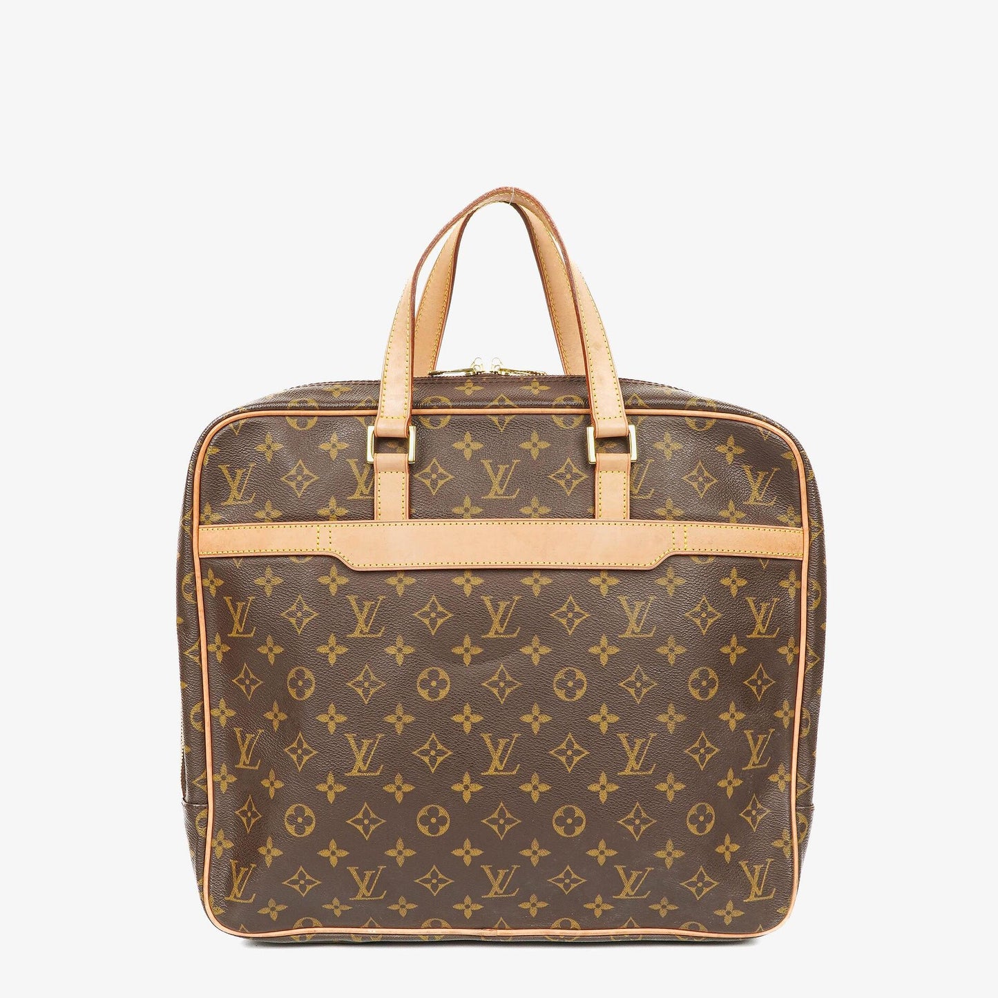 Louis Vuitton Pegase Porte Documents Monogram Canvas Briefcase Bag