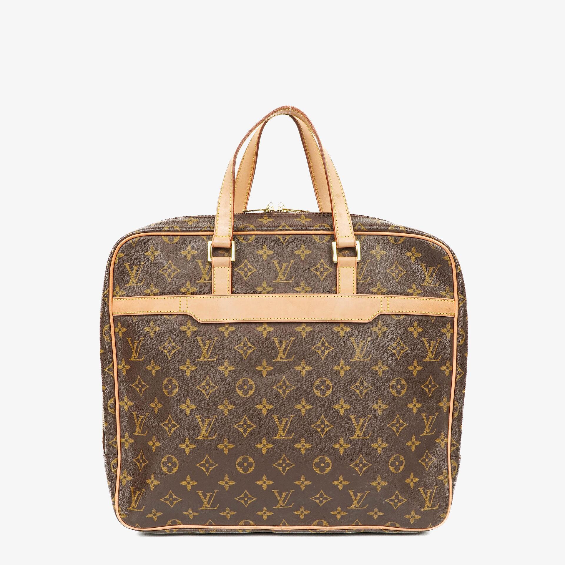 Louis Vuitton Pegase Porte Documents Monogram Canvas Briefcase Bag