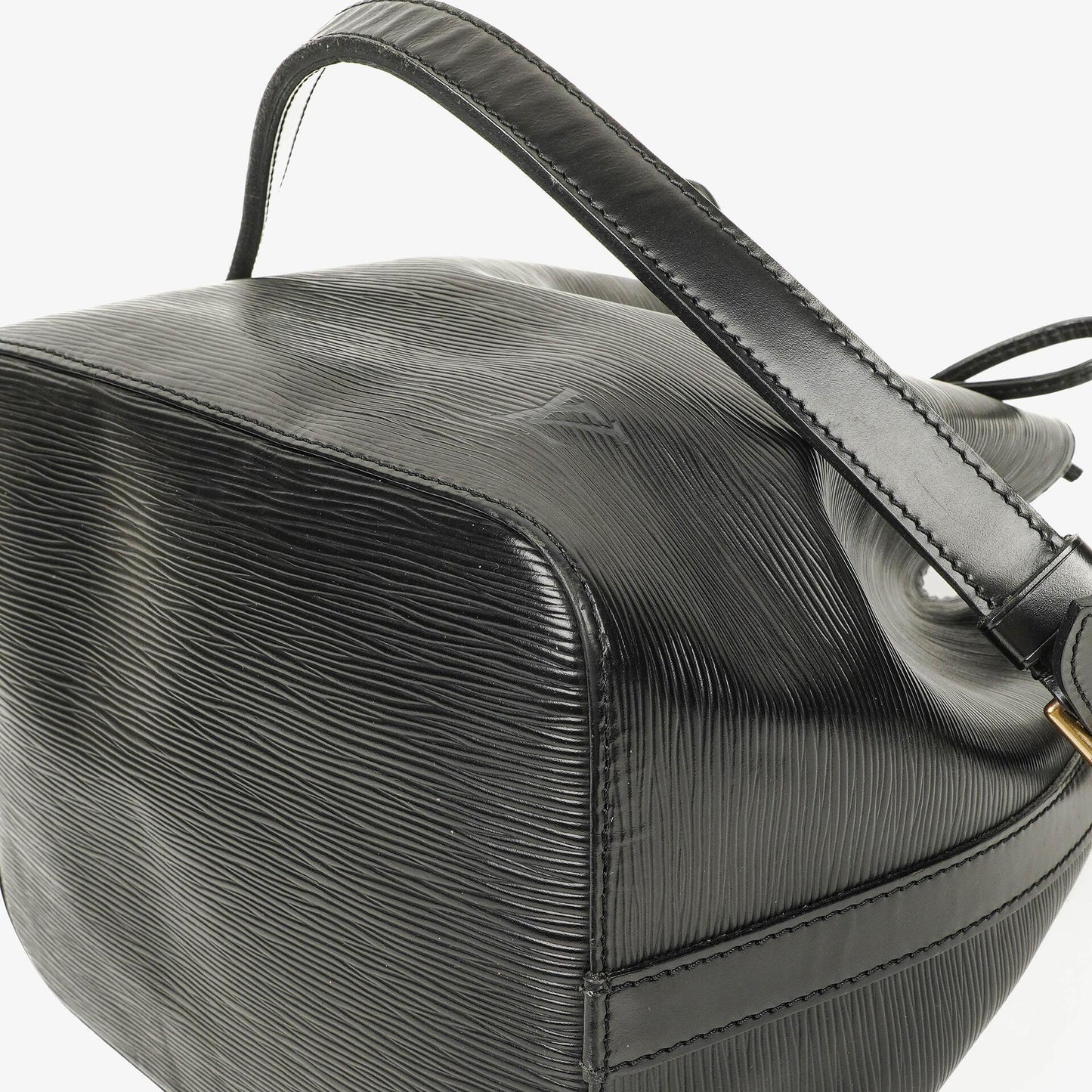 Louis Vuitton Petit Noe Black EPI Leather Shoulder Bag