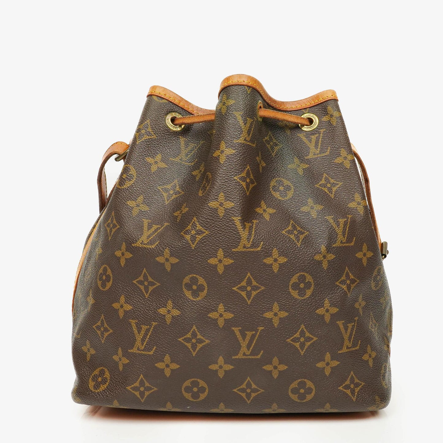Louis Vuitton Petit Noe Malletier Monogram Canvas Shoulder Bag