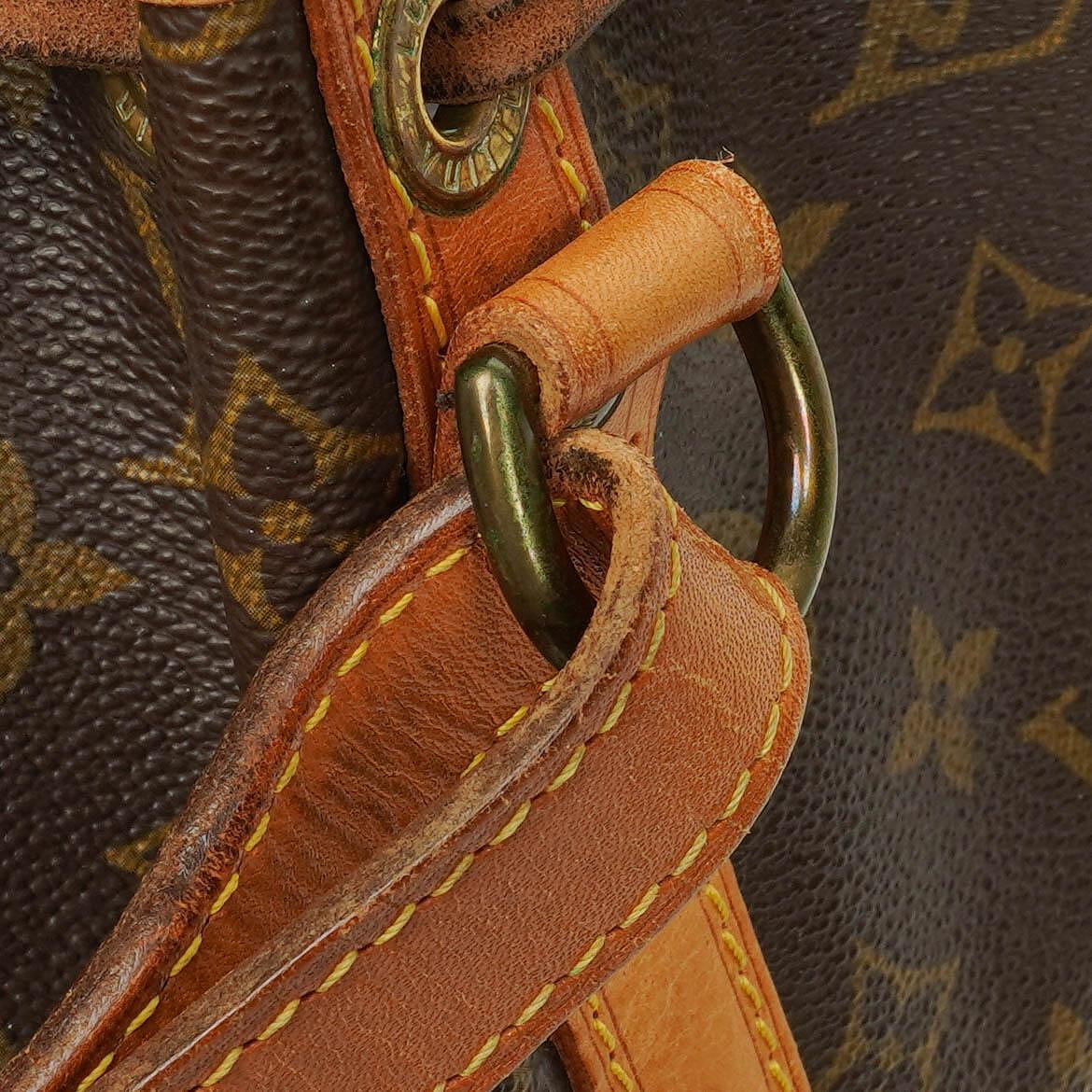 Louis Vuitton Petit Noe Malletier Monogram Canvas Shoulder Bag