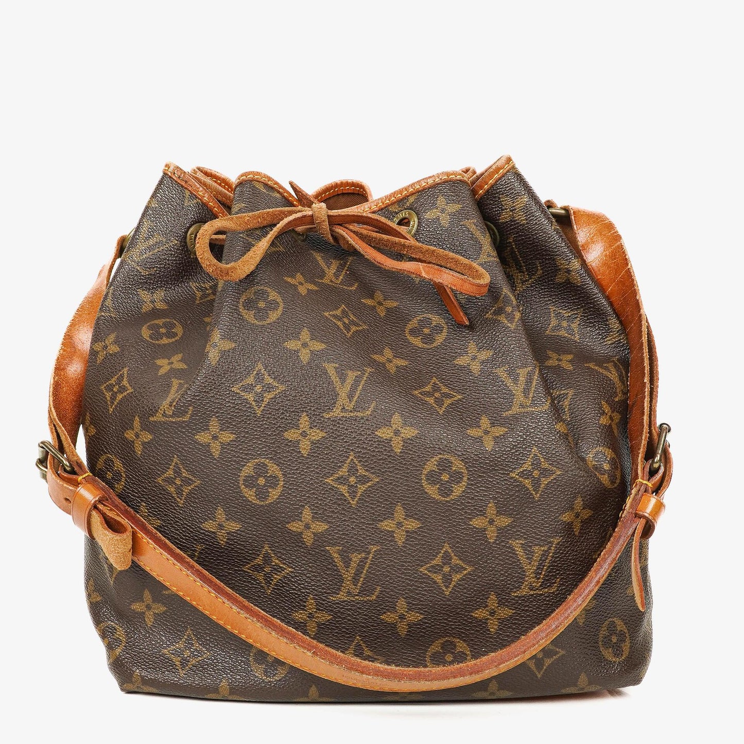 Louis Vuitton Petit Noe Monogram Canvas Shoulder Bag