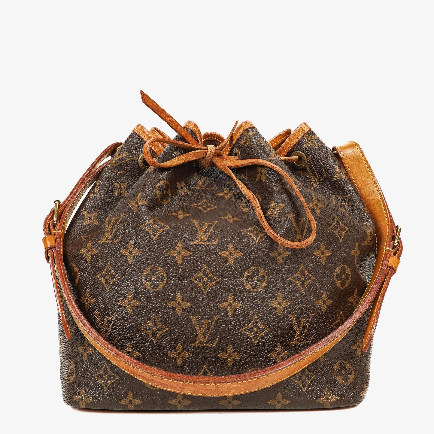 Louis Vuitton Petit Noe Monogram Canvas Shoulder Bag