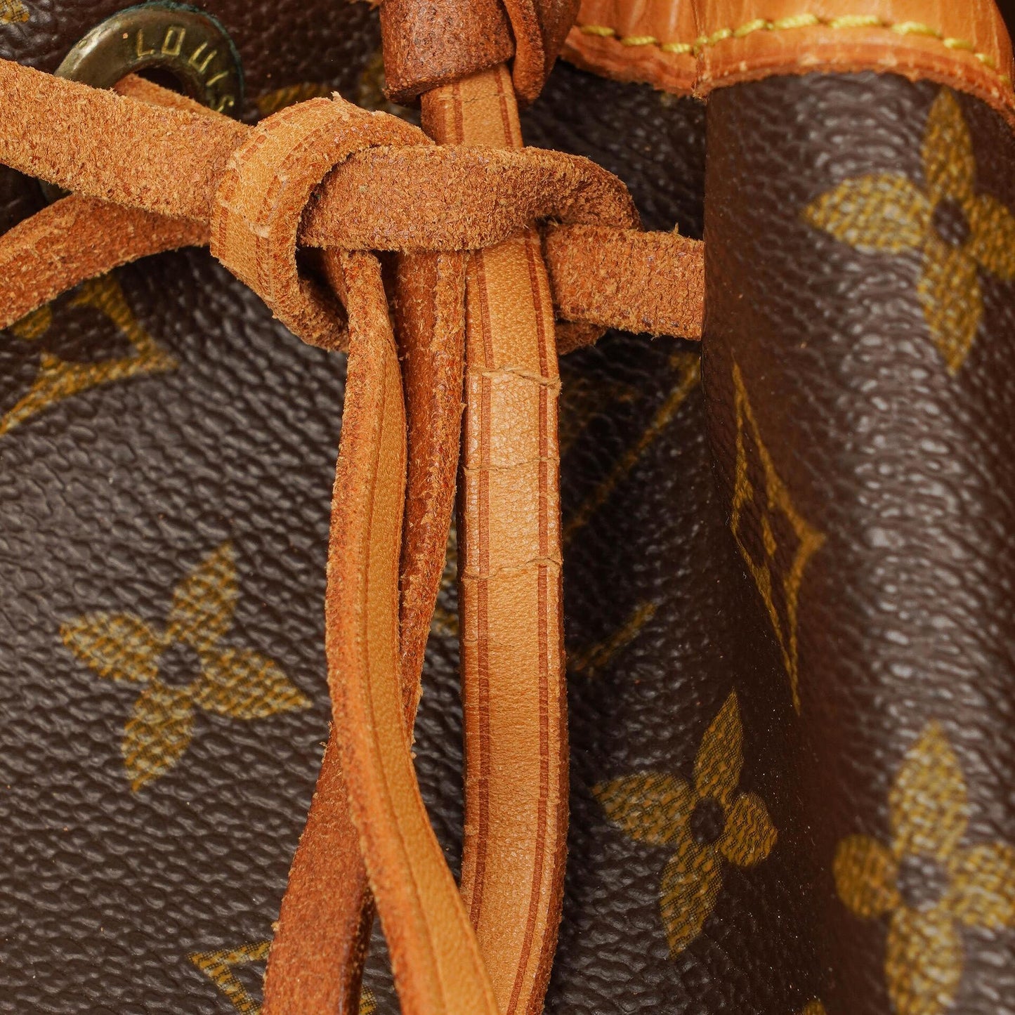 Louis Vuitton Petit Noe Monogram Canvas Shoulder Bag