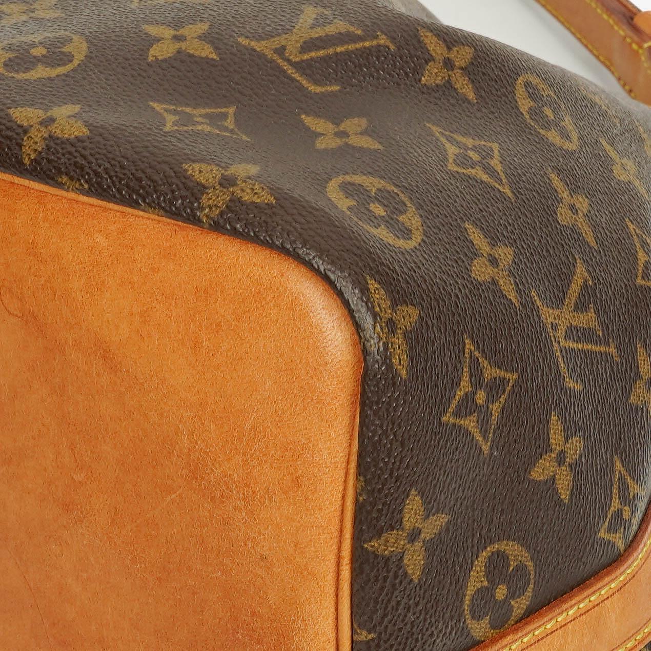 Louis Vuitton Petit Noe Monogram Canvas Shoulder Bag