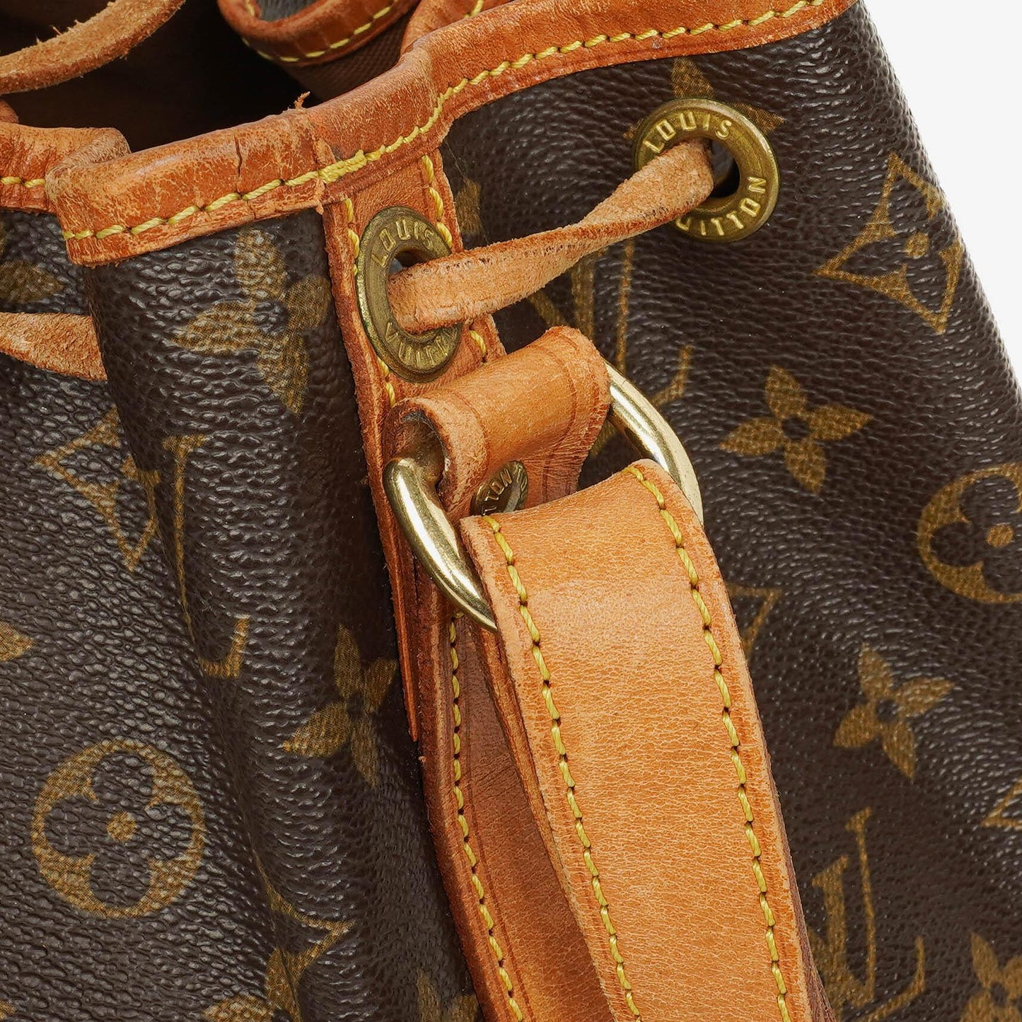 Louis Vuitton Petit Noe Monogram Canvas Shoulder Bag