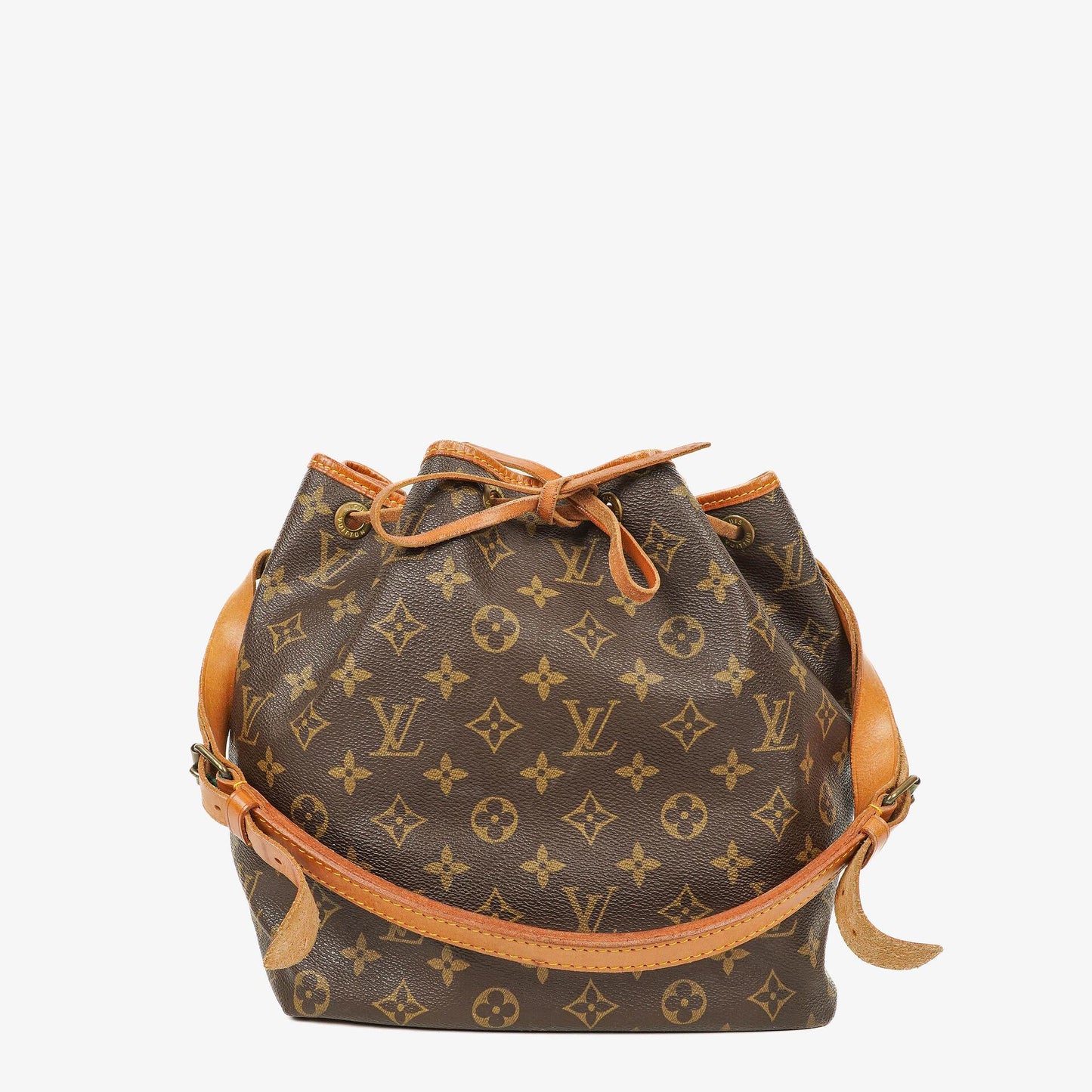 Louis Vuitton Petit Noe Monogram Canvas Shoulder Bag