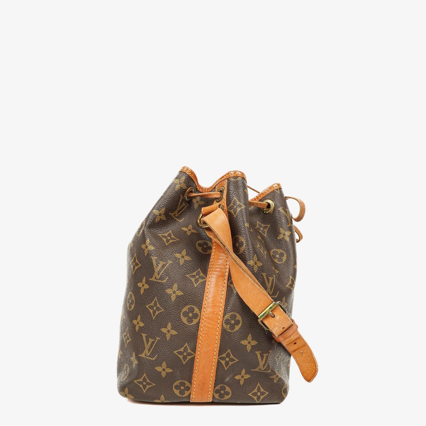 Louis Vuitton Petit Noe Monogram Canvas Shoulder Bag