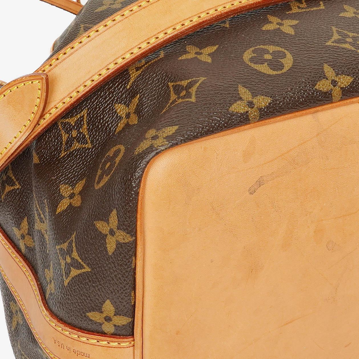 Louis Vuitton Petit Noe Monogram Canvas Shoulder Bag