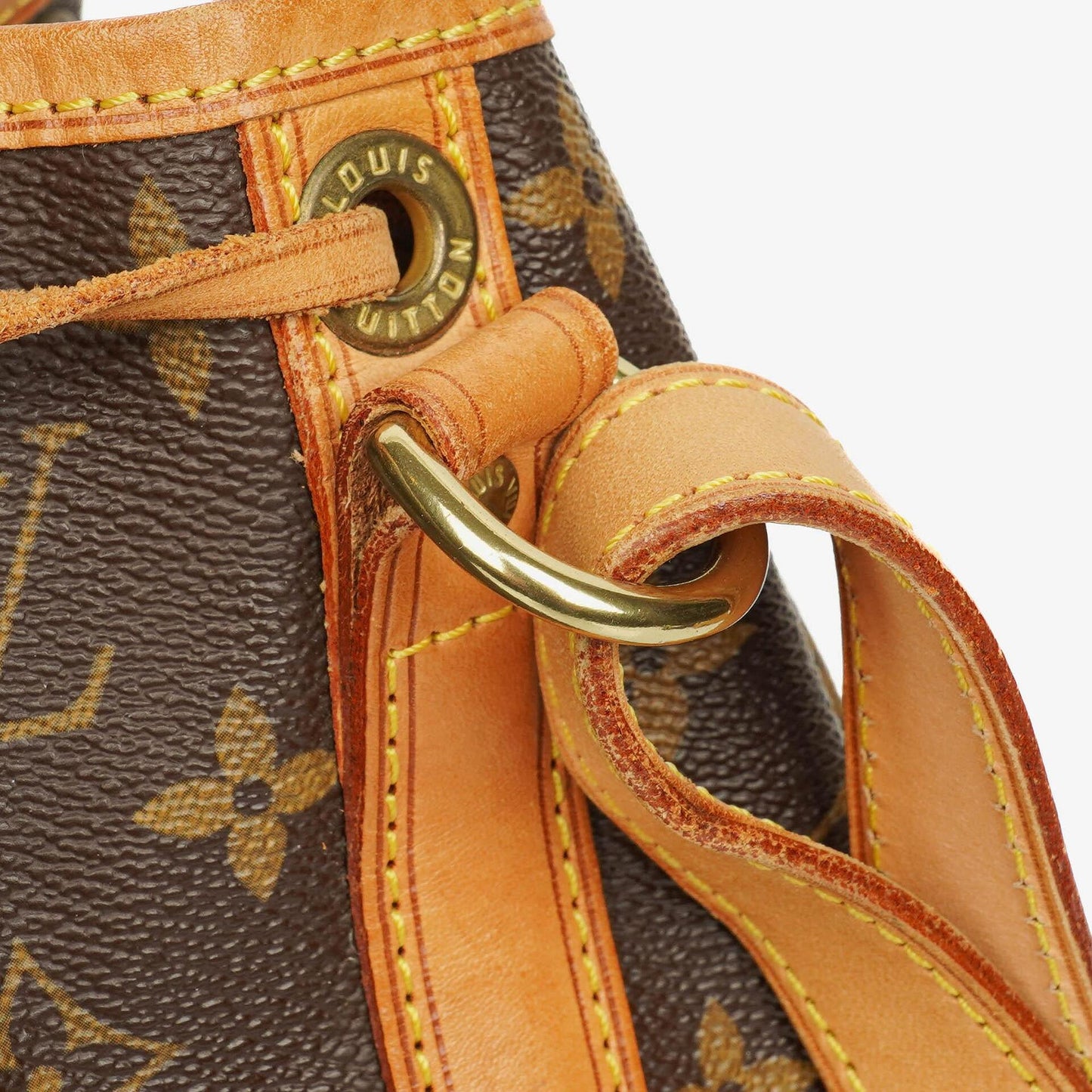 Louis Vuitton Petit Noe Monogram Canvas Shoulder Bag