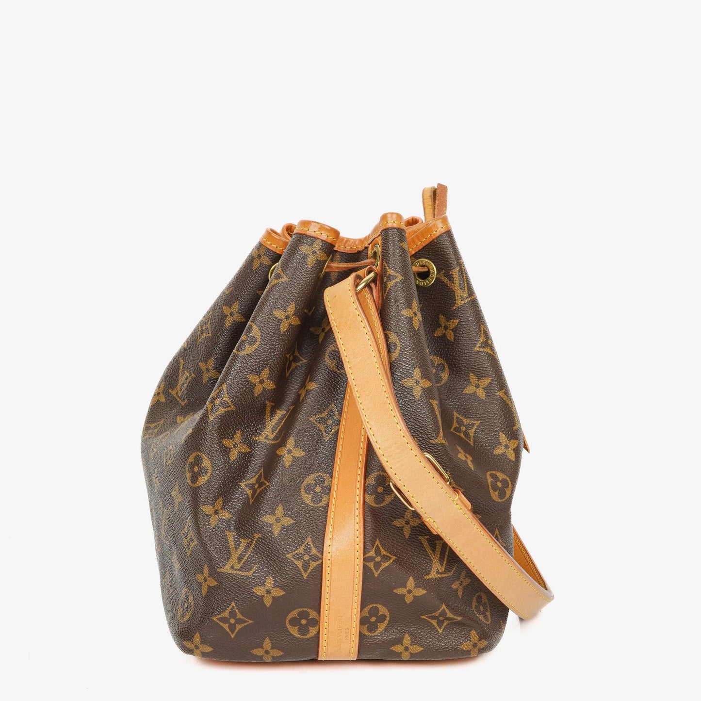 Louis Vuitton Petit Noe Monogram Canvas Shoulder Bag