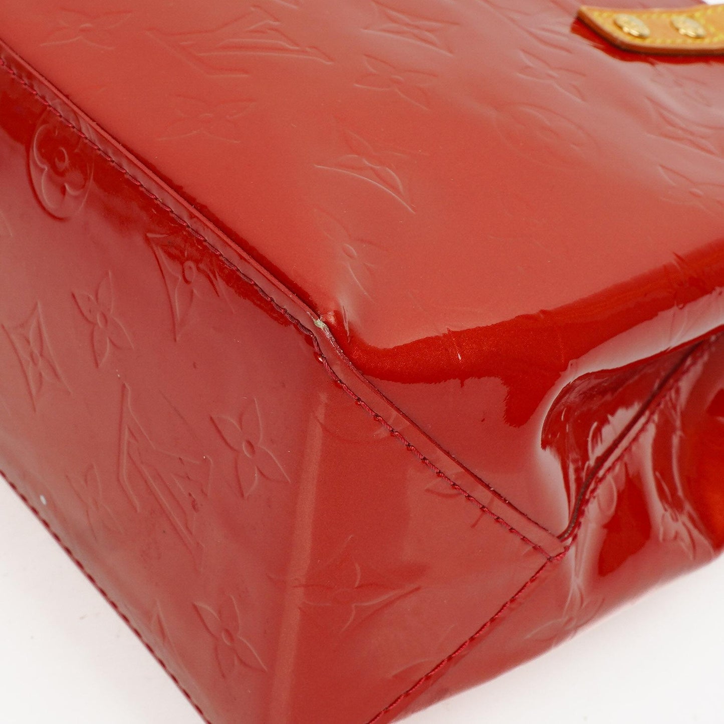 Louis Vuitton Reade PM Red Monogram Vernis Bag, 2007