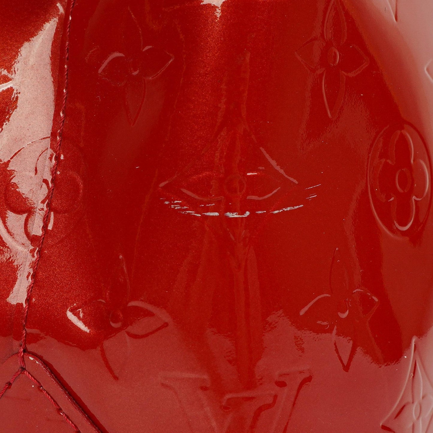 Louis Vuitton Reade PM Red Monogram Vernis Bag, 2007