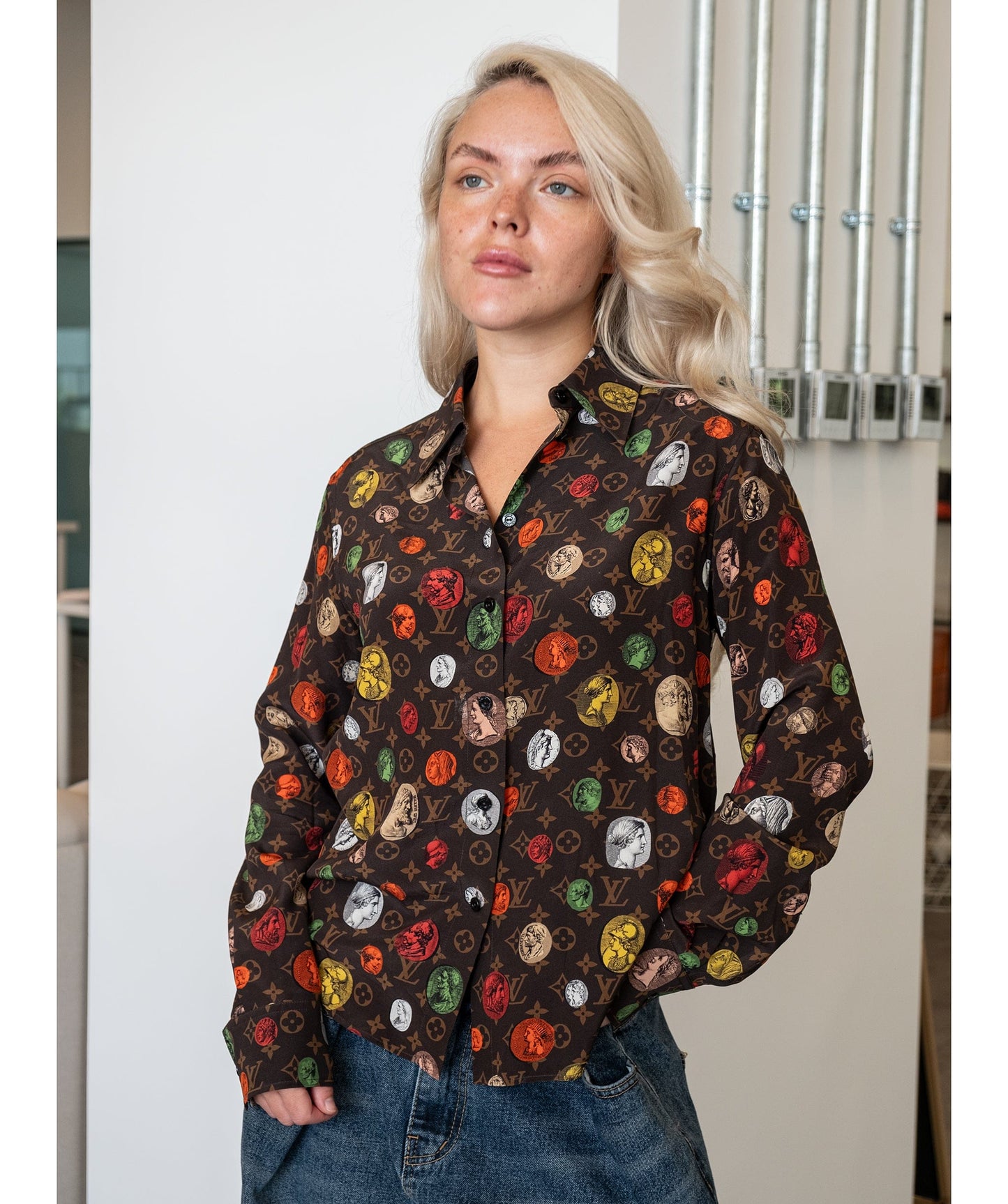 Louis Vuitton Shirt x Fornasetti - RJC3178