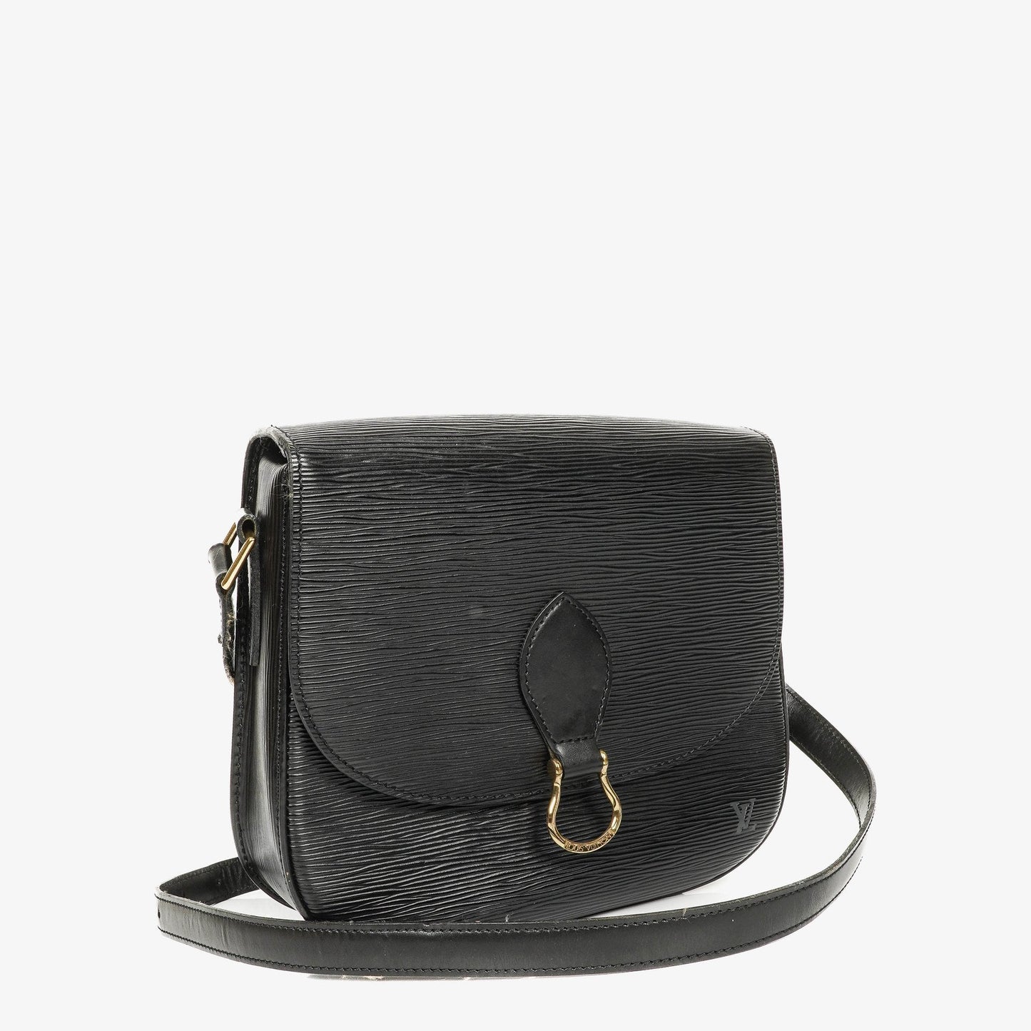 Louis Vuitton Saint Cloud Black EPI Leather Crossbody Bag